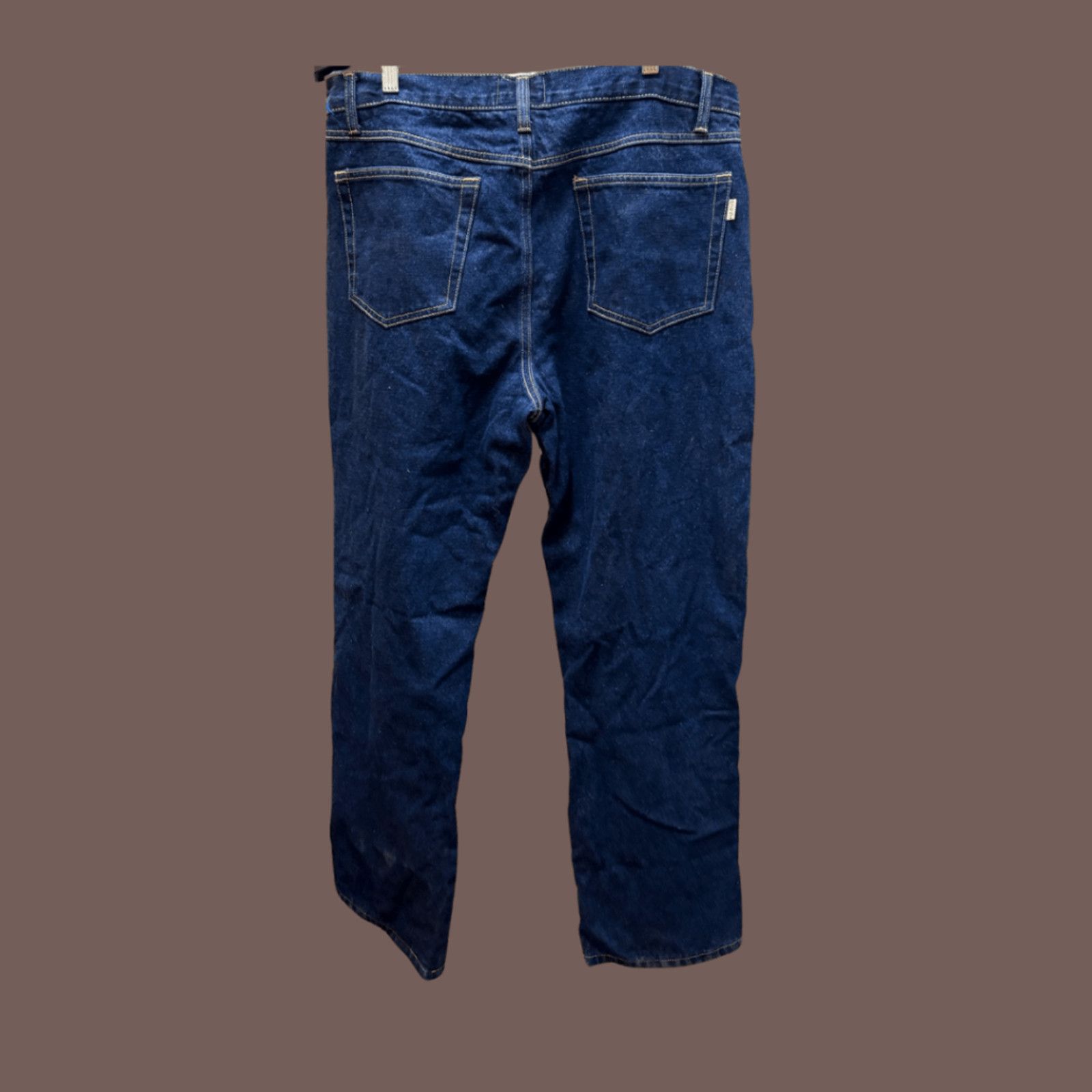 Vintage VTG Flannel Jeans | RedHead Dark Wash Denim | 2000s Gorpcore Size US 34 / EU 50 - 1 Thumbnail