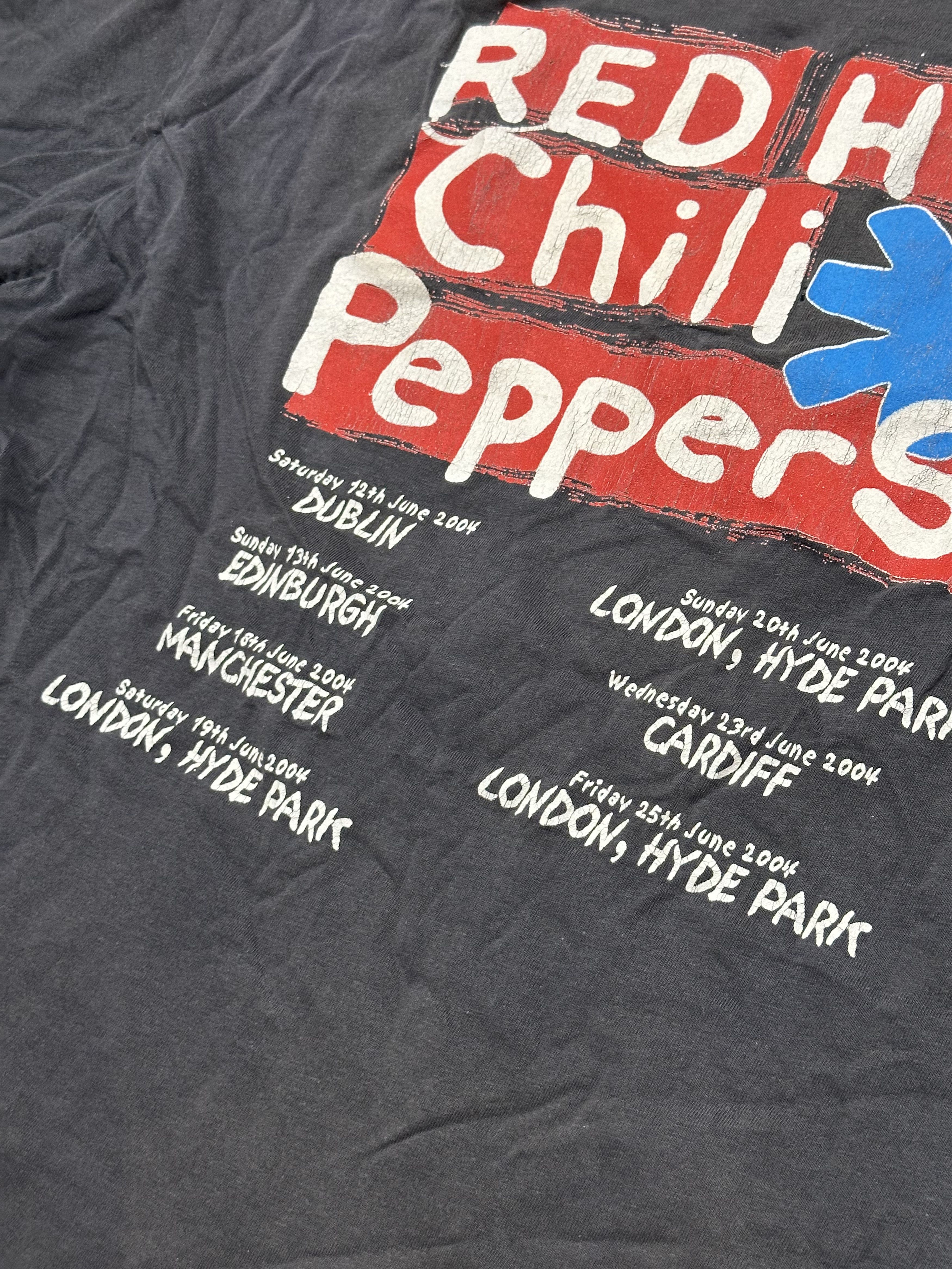 Bc Ethic VINTAGE Red Hot Chili Peppers 2004 Stadium Tour Y2K Size US M / EU 48-50 / 2 - 10 Thumbnail
