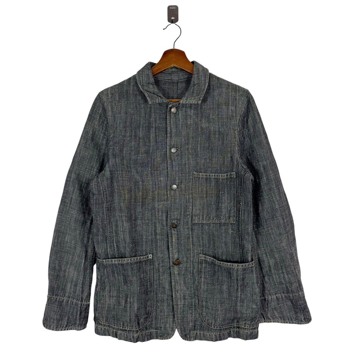 Men's Issey Miyake Denim Jackets | Grailed