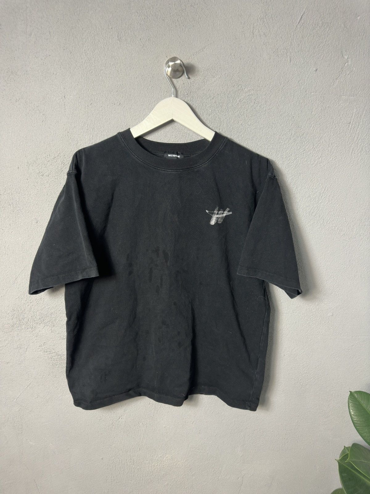 WE11DONE We11done Black Oversized T Shirt Size US L / EU 52-54 / 3 - 1 Thumbnail
