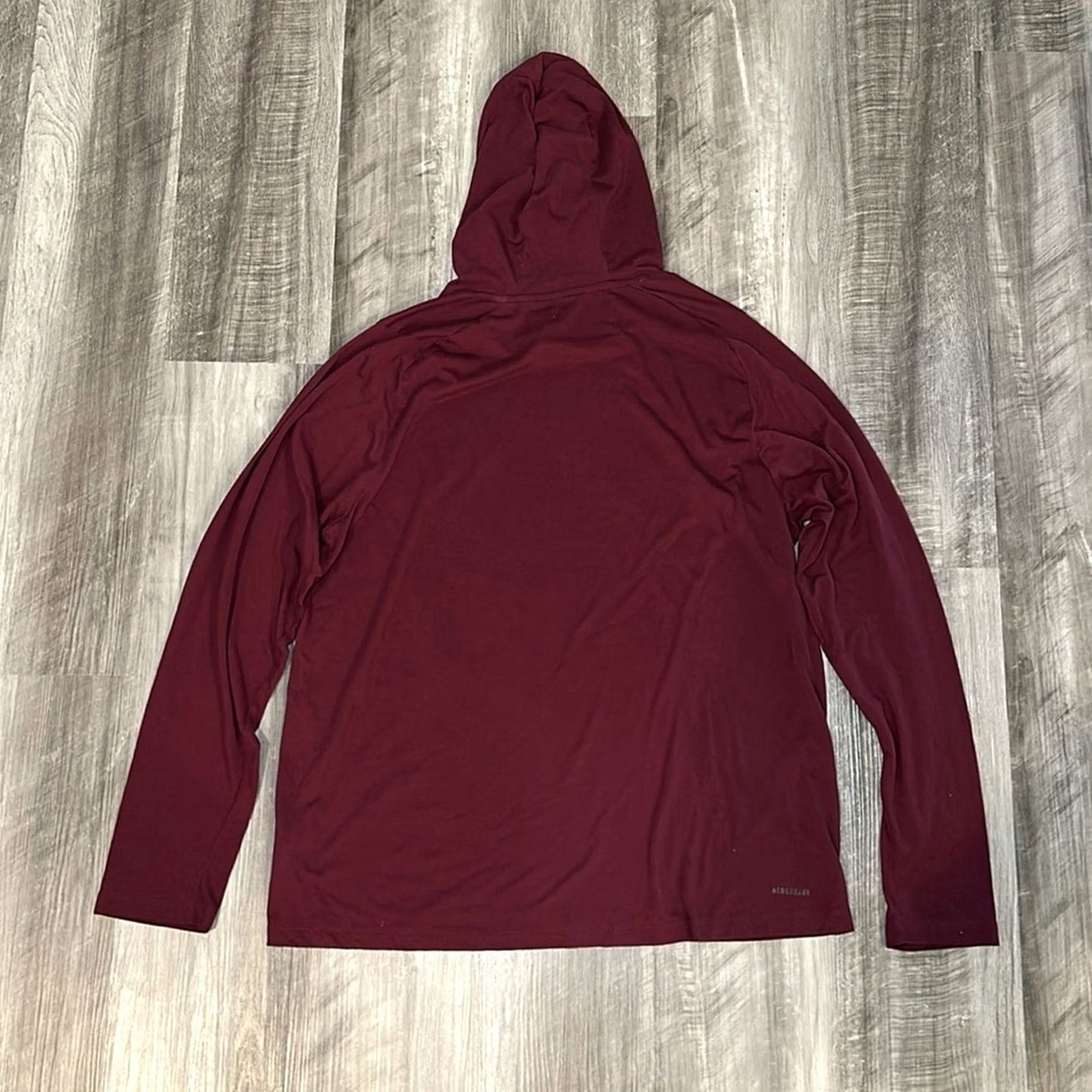 Adidas VINTAGE Mississippi State Bulldogs Adidas Performance Tee Hoodie XL Men Red/MS6267 Size US XL / EU 56 / 4 - 3 Thumbnail