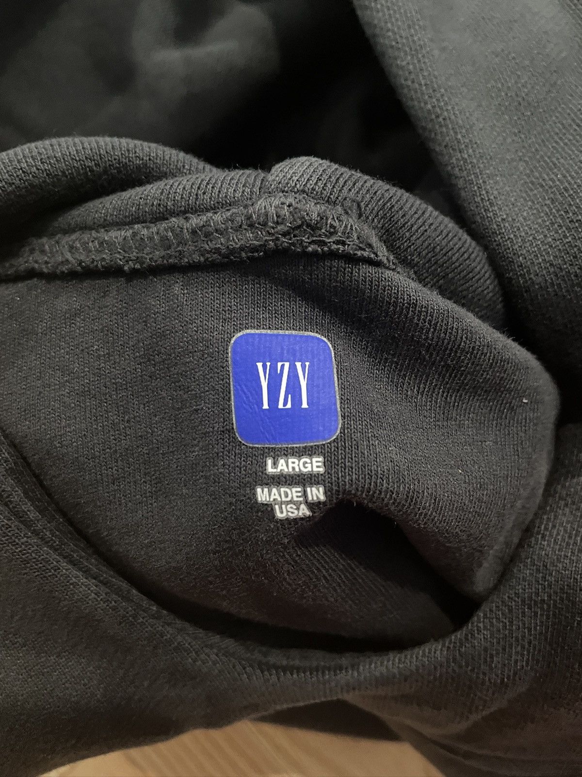 Balenciaga × Gap × Kanye West Washed Black YGEBB Dove Hoodie Size Large Size US L / EU 52-54 / 3 - 3 Thumbnail