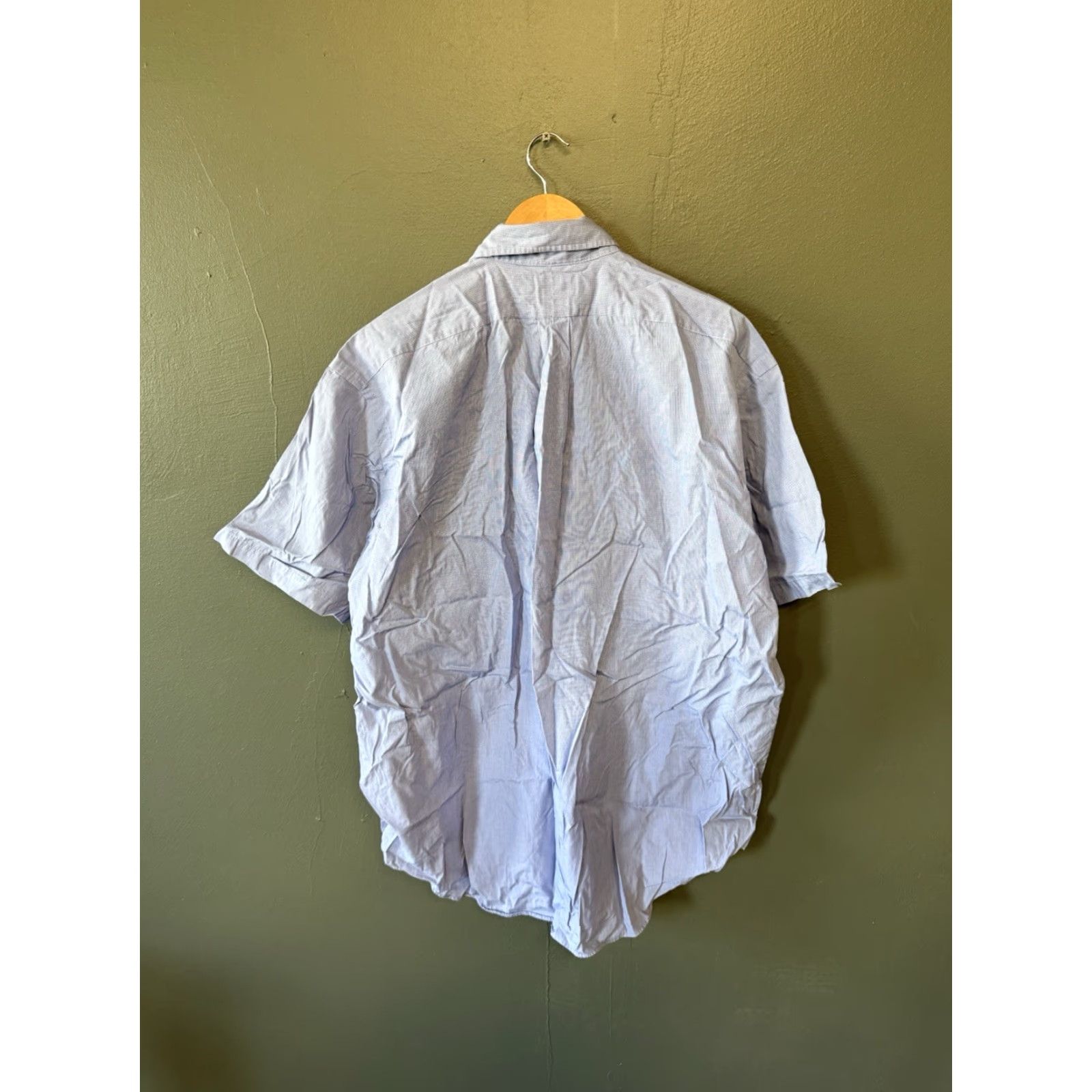 Polo Ralph Lauren Y2K Polo Ralph Lauren Mens Blue Short Sleeve Button Up Shirt XL Size US XL / EU 56 / 4 - 2 Thumbnail