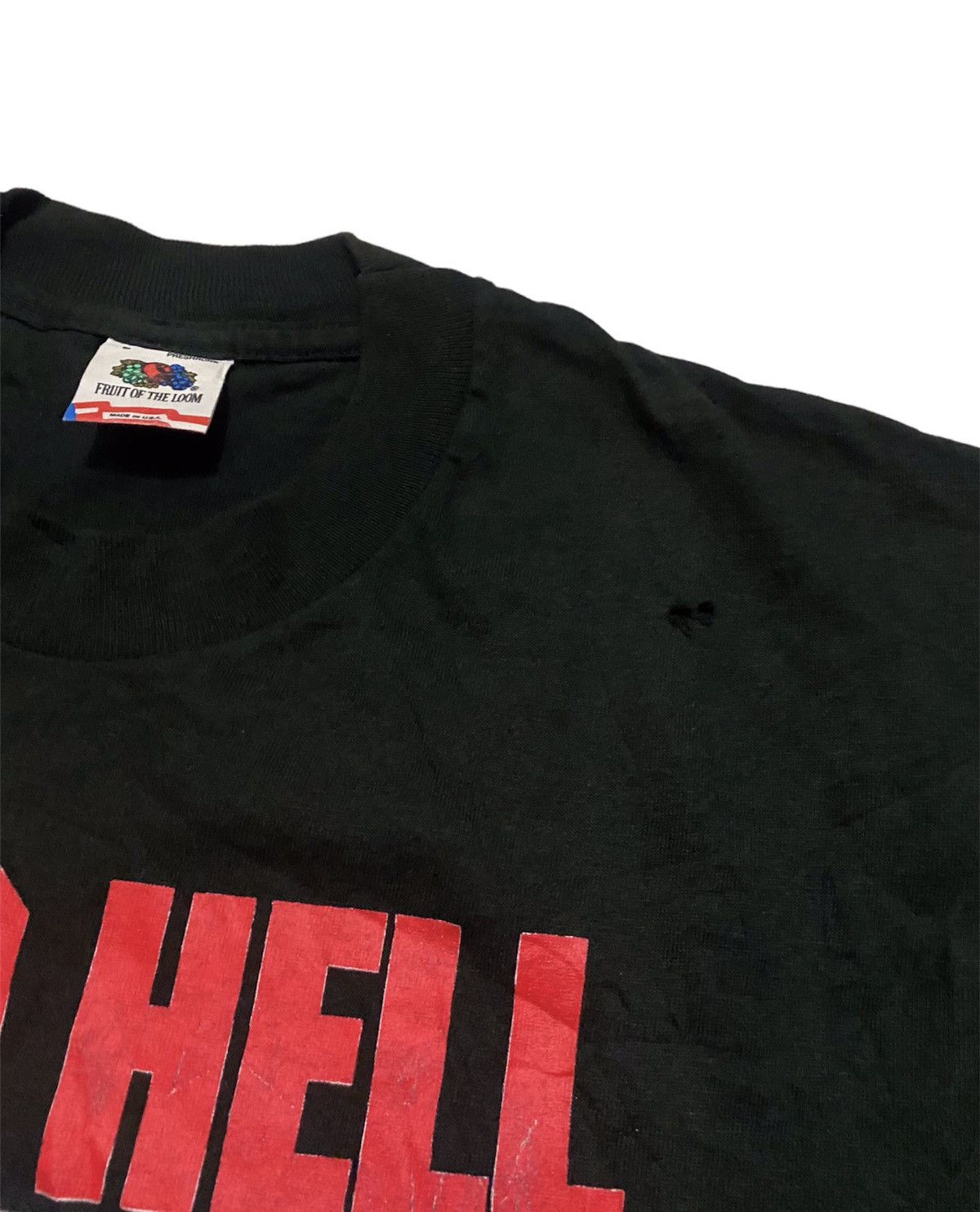 Vintage Vintage Saddam Hussein 90s T shirt Size US L / EU 52-54 / 3 - 7 Thumbnail