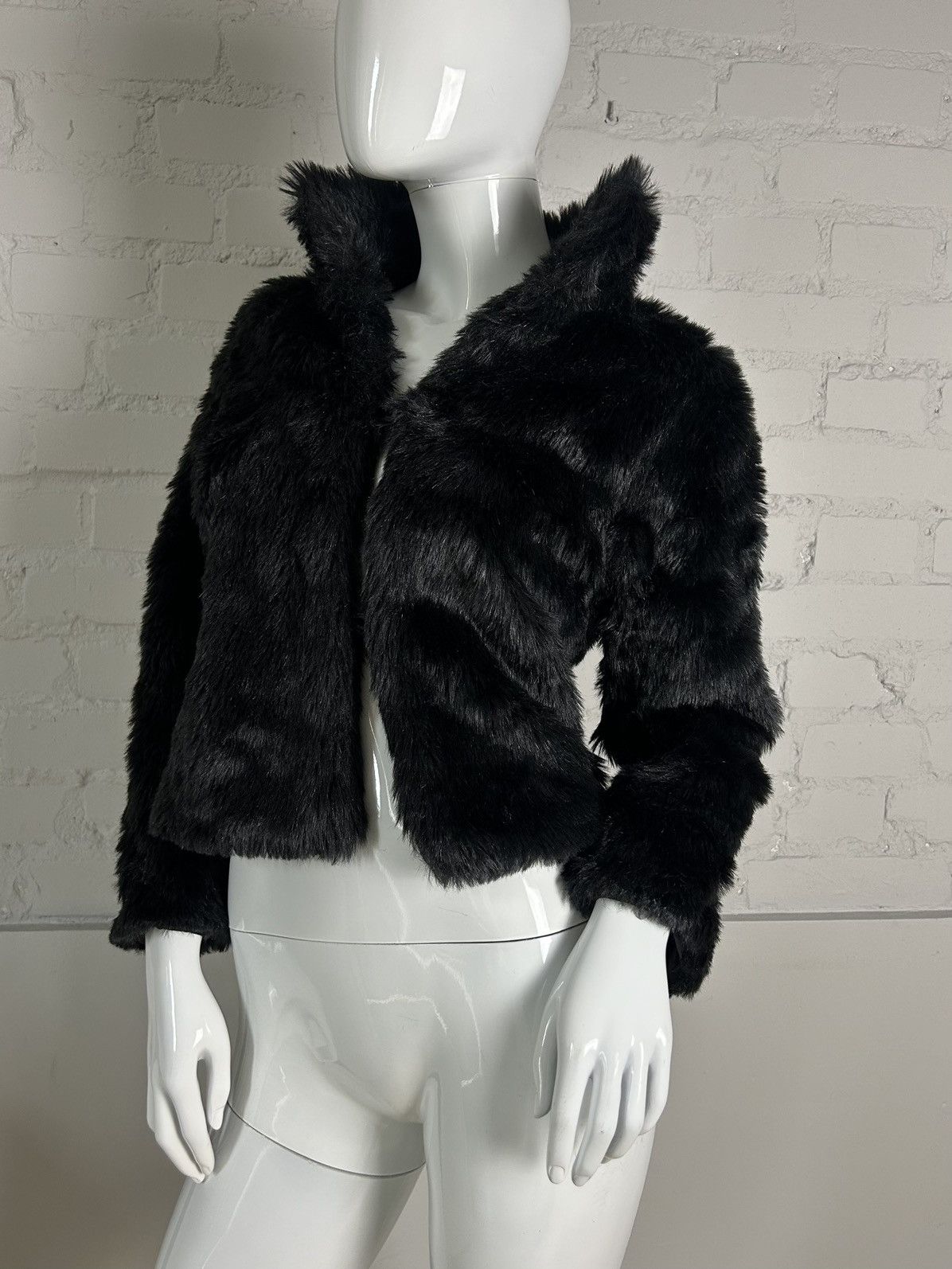 Vintage Insane vintage faux fur jacket Size S / US 4 / IT 40 - 1 Thumbnail