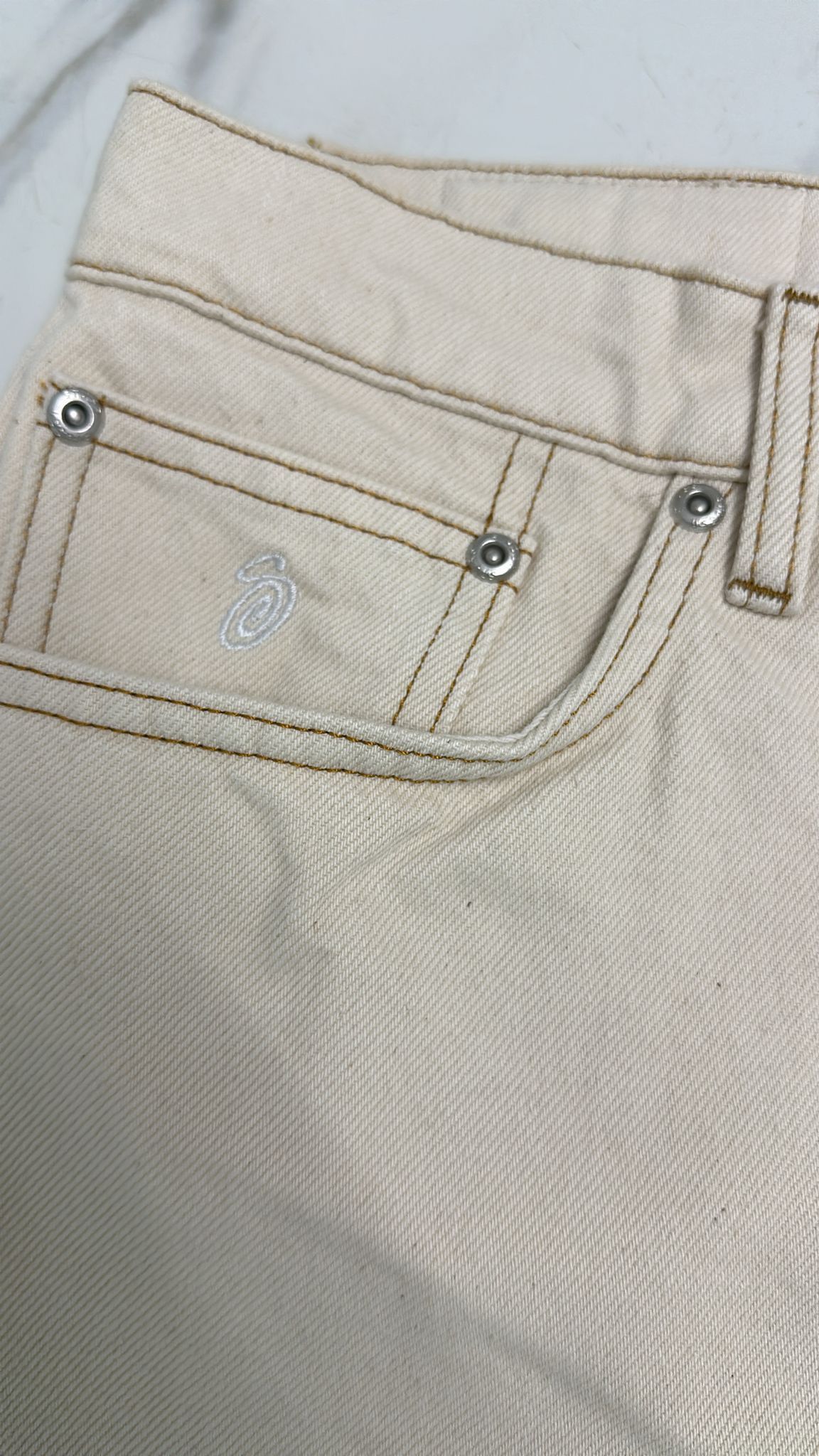 Stussy Stussy Big Ol Jean Denim “Natural” 28 Size US 28 / EU 44 - 2 Thumbnail