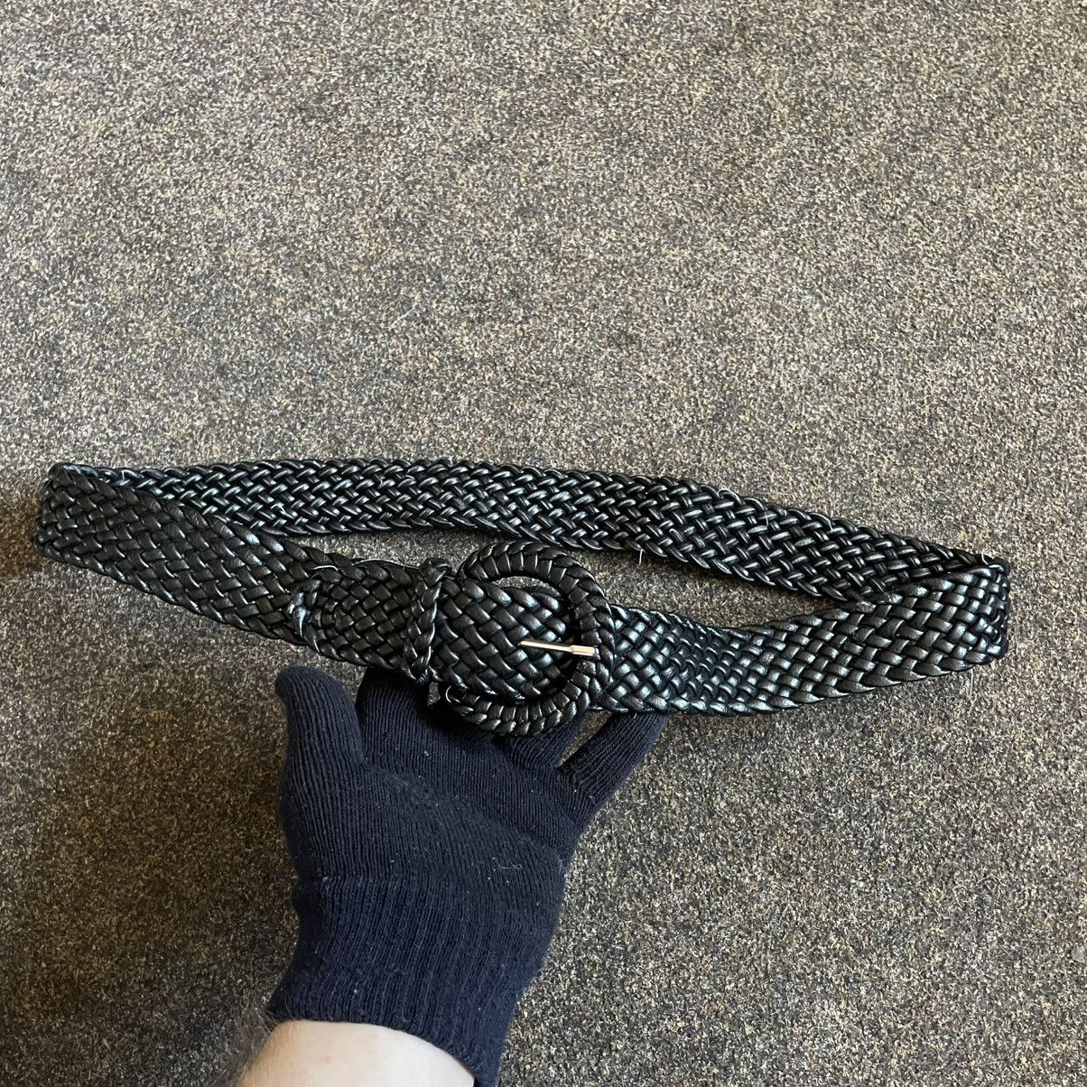 Vintage Vintage 90s Japanese Archive Woven Belt Goth Grunge Faded OS Size ONE SIZE - 1 Thumbnail