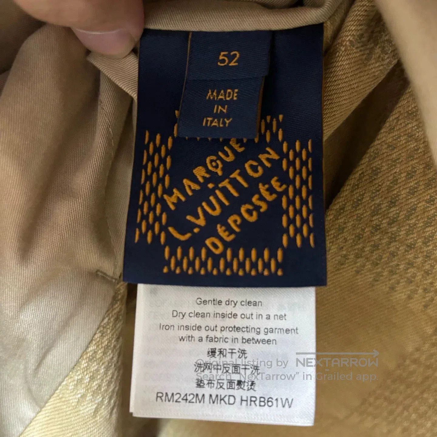 Louis Vuitton LOUIS VUITTON x Timberland FW24 Jacket. Size US L / EU 52-54 / 3 - 5 Thumbnail