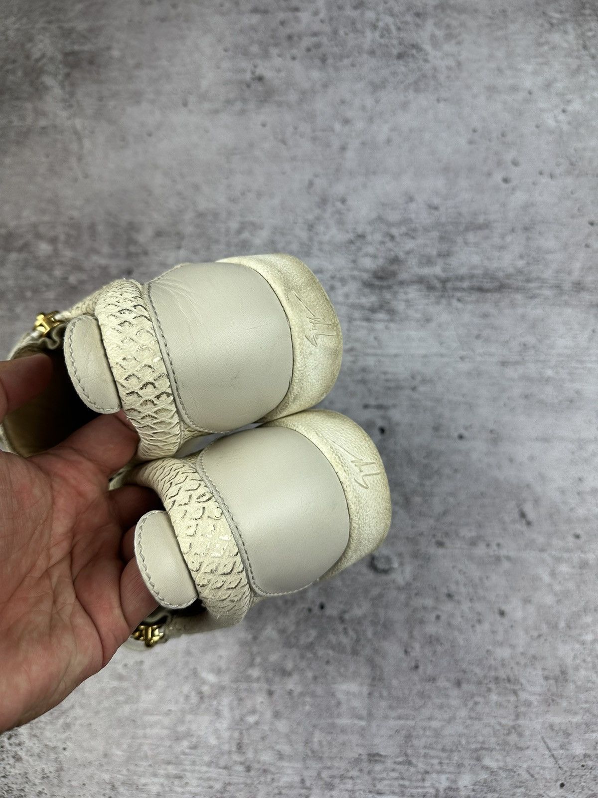 Giuseppe Zanotti Women's Giuseppe Zanotti Leather Sneakers Size US 7.5 / IT 37.5 - 5 Thumbnail