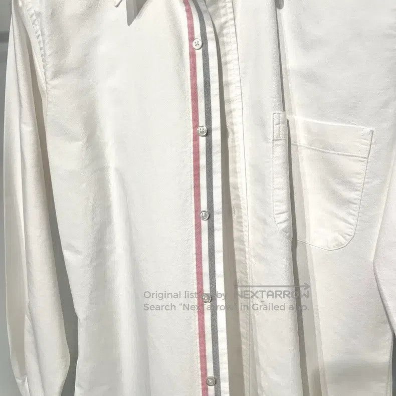 Thom Browne Thom Browne Striped Oxford shirt Size US M / EU 48-50 / 2 - 3 Thumbnail