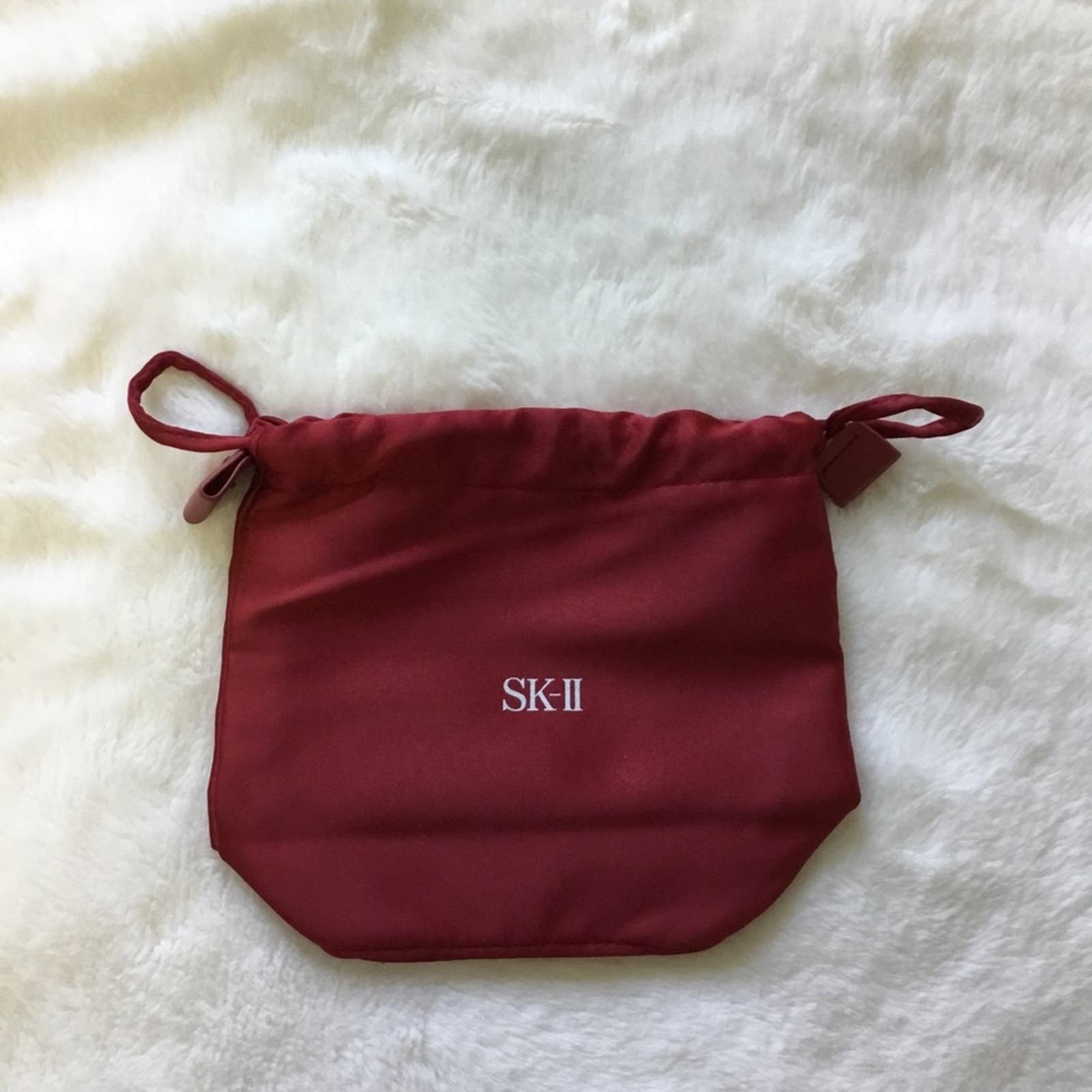 Other SKII Satin Red Beauty Pouch Bag Size ONE SIZE - 1 Thumbnail