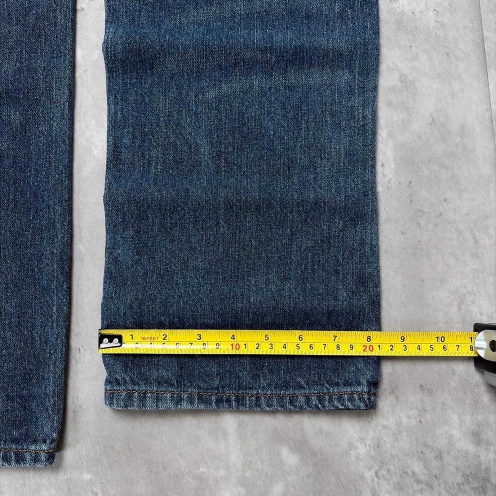 Sean John Y2K Blue Sean John Grunge Baggy Skater Denim Jeans Size 27" / US 4 / IT 40 - 8 Thumbnail
