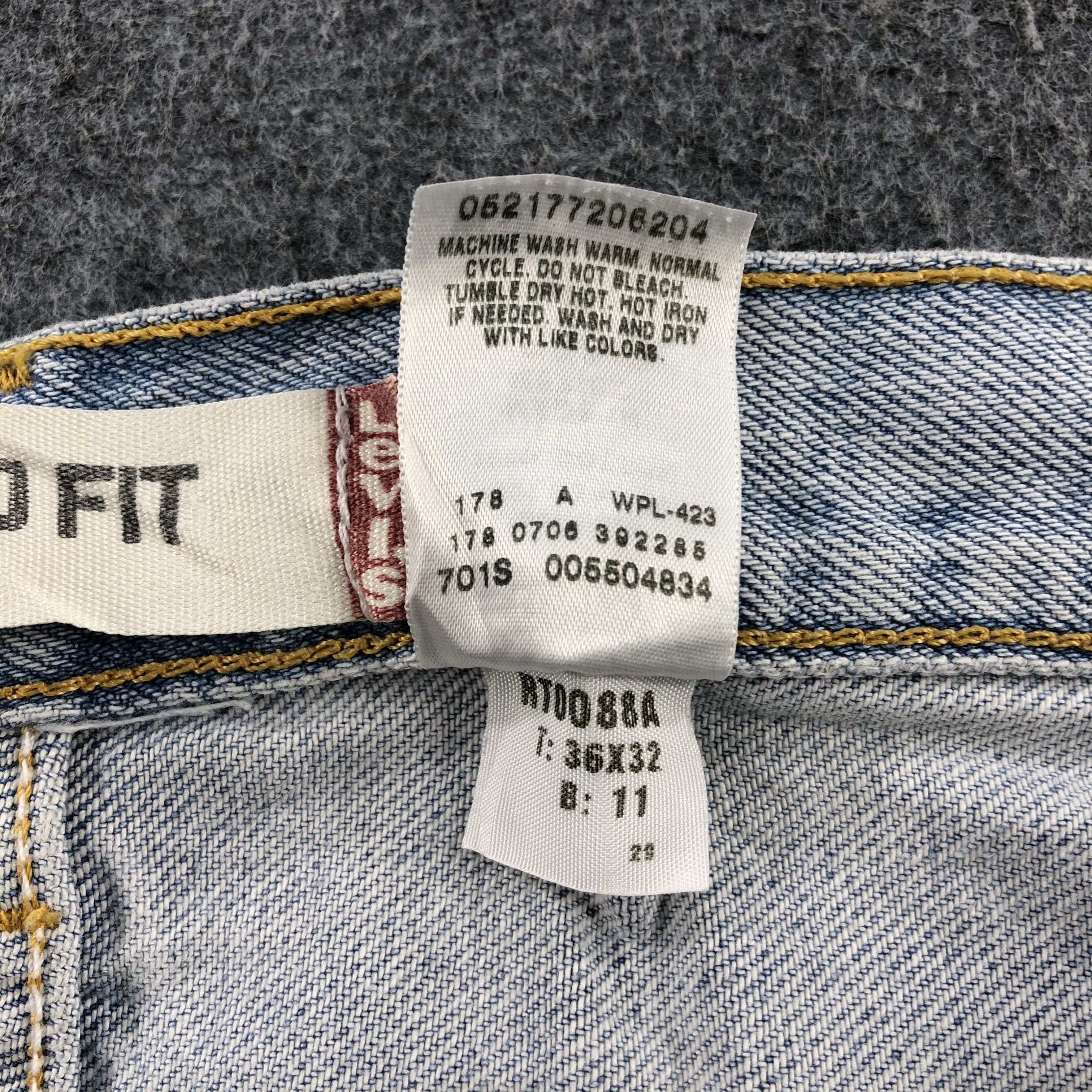 Levi's × Vintage 90s Vintage Light Wash Levis 550 Jeans-JM1693 Size US 36 / EU 52 - 10 Thumbnail