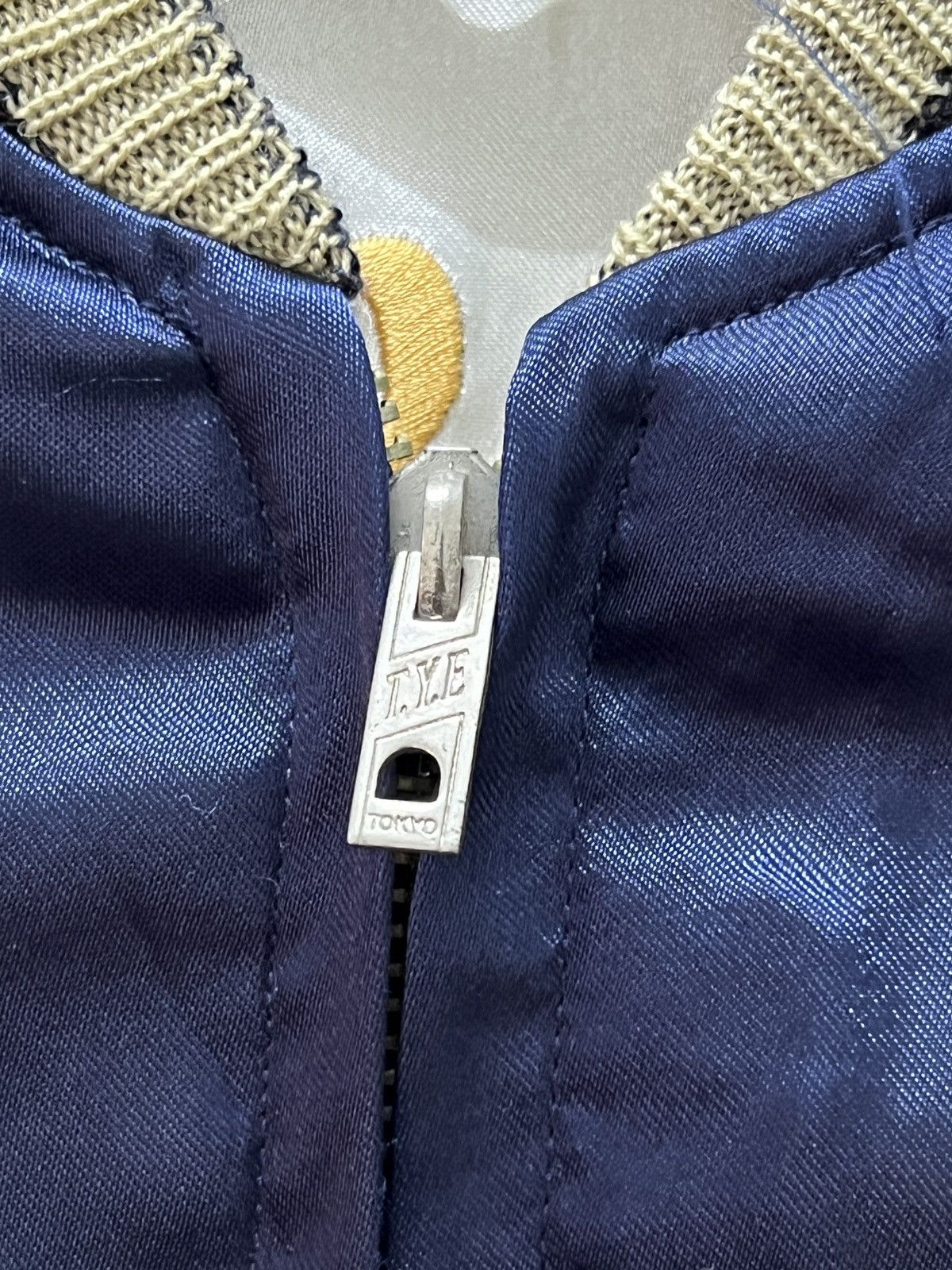 Tailor Toyo Toyo Enterprise Rain Skull Satin Reversible Sukajan Jacket Size US M / EU 48-50 / 2 - 8 Thumbnail