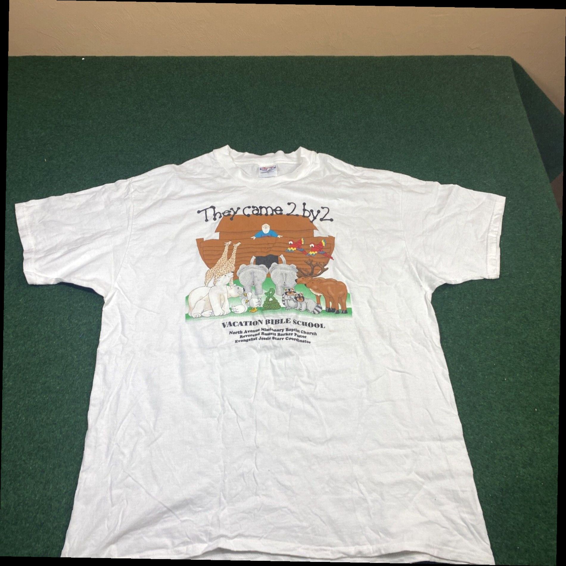 Vintage Vintage Vacation Bible School Religious Graphic T-Shirt Size 2XL Christianity Size US XXL / EU 58 / 5 - 1 Thumbnail