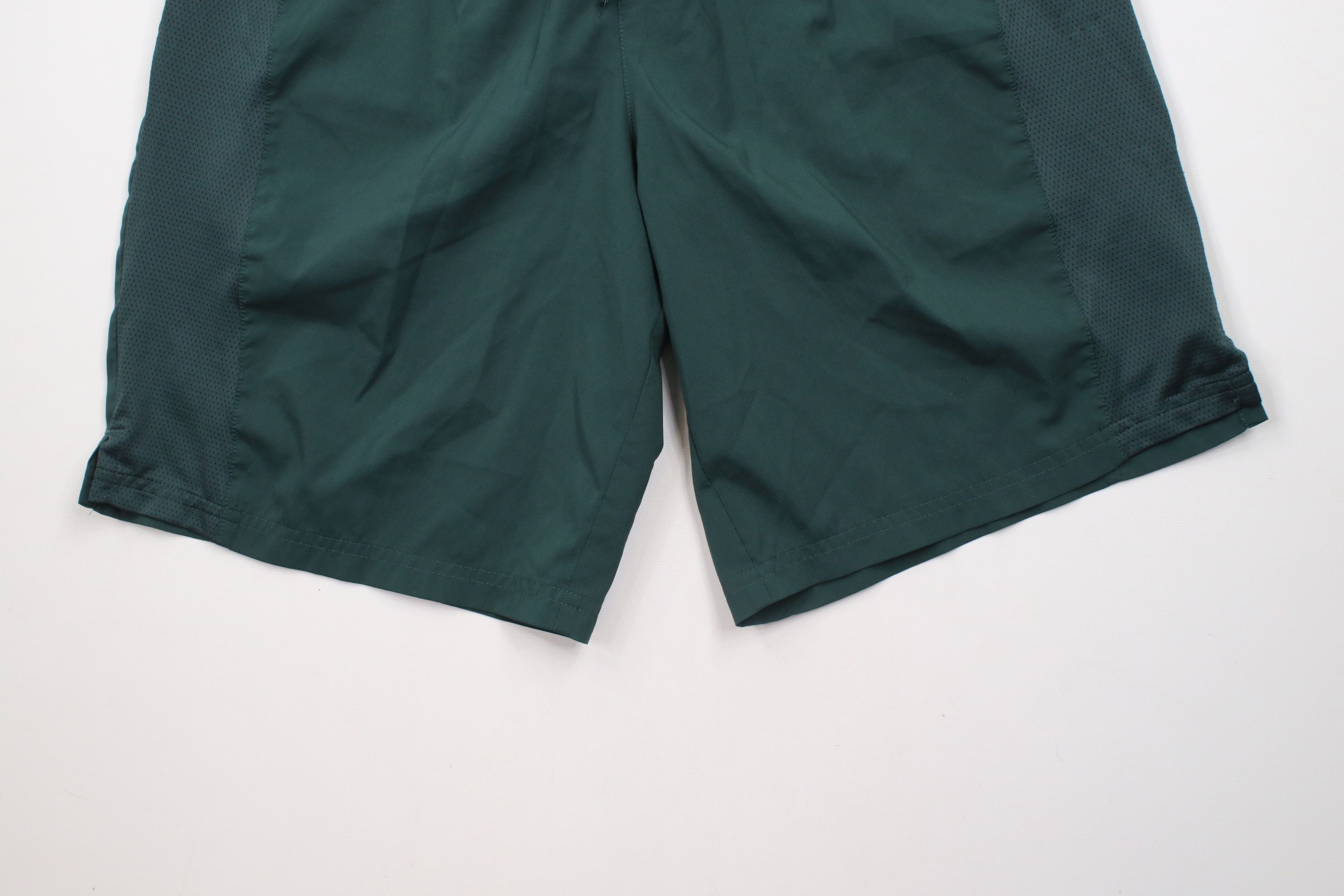 Puma × Vintage Vintage Y2K Puma Jogging Soccer Shorts Green Polyester Size US 30 / EU 46 - 4 Thumbnail