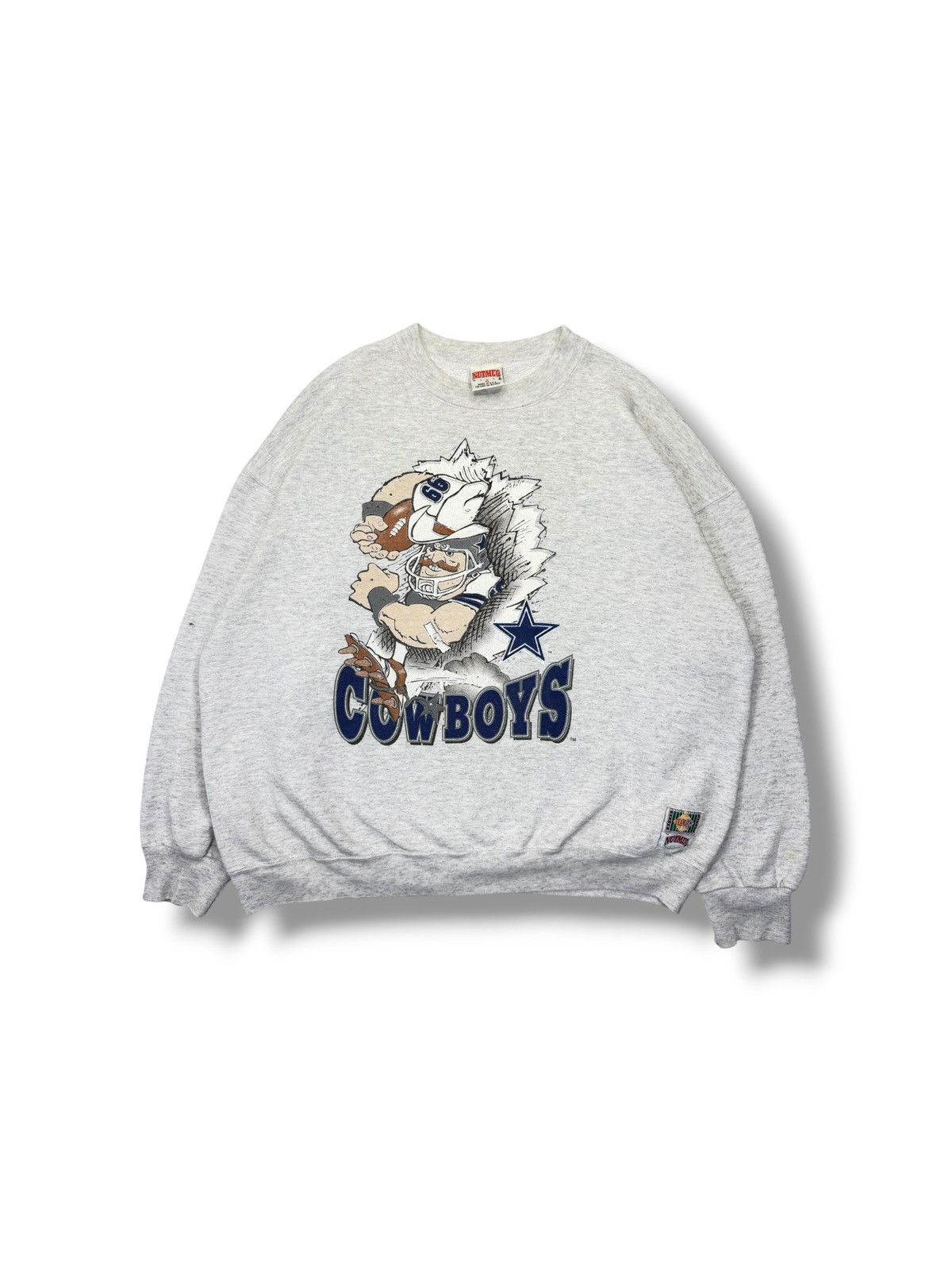 NFL Vintage 90’s Dallas Cowboys Nutmeg Sweater Size US XL / EU 56 / 4 - 1 Thumbnail