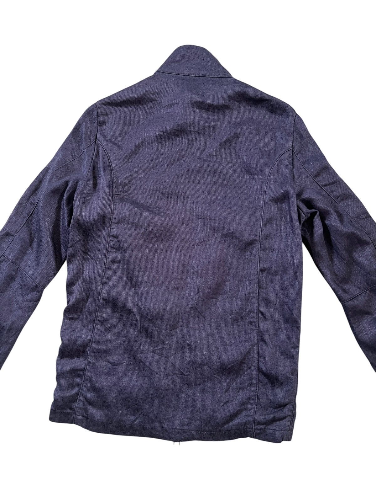 Designer × Japanese Brand × RIPVANWINKLE Rip Van Winkle Zipper Linen Jacket Size US S / EU 44-46 / 1 - 8 Thumbnail