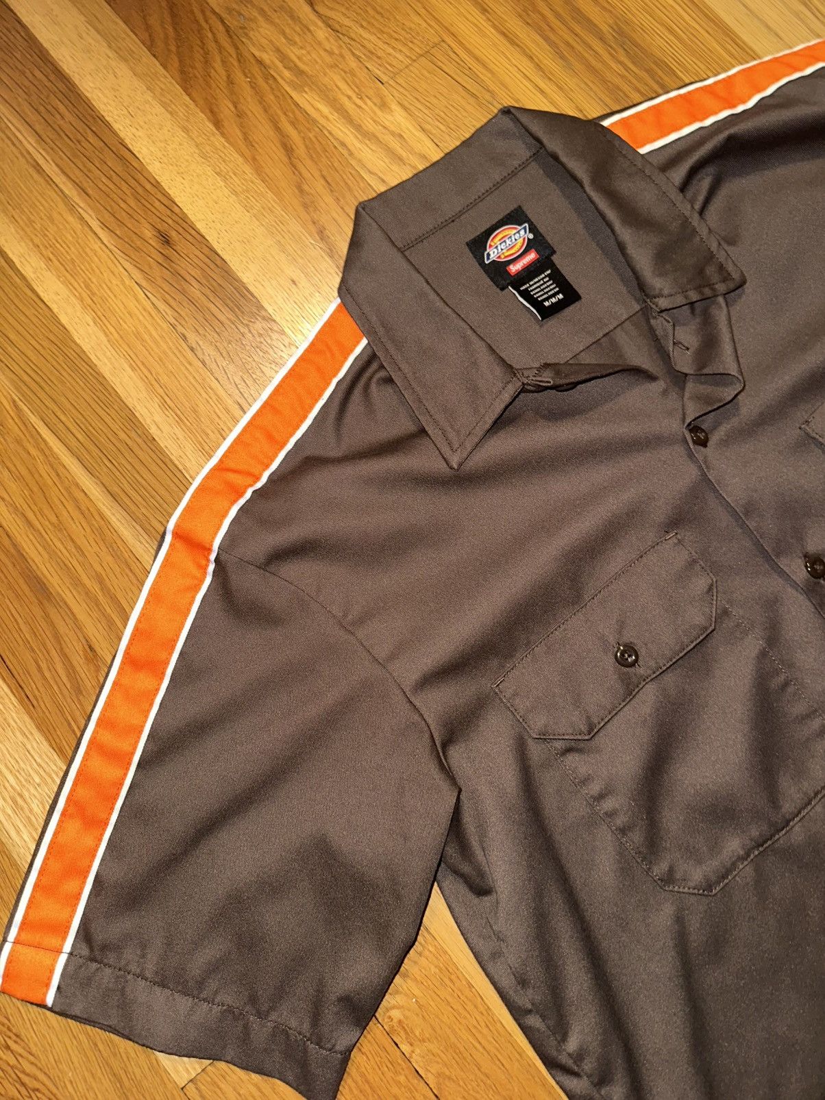 Dickies × Supreme Supreme Dickies Stripe S/S Work Shirt Size US M / EU 48-50 / 2 - 3 Thumbnail