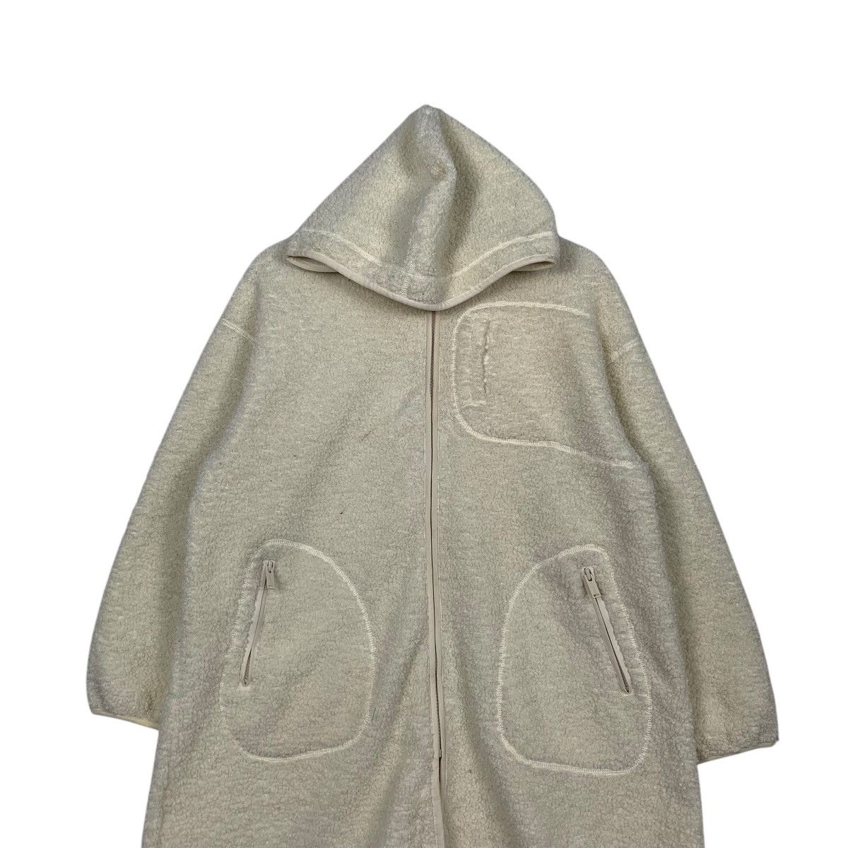GU × Undercover GU Undercover Fleece Hooded Jacket Size US S / EU 44-46 / 1 - 2 Thumbnail