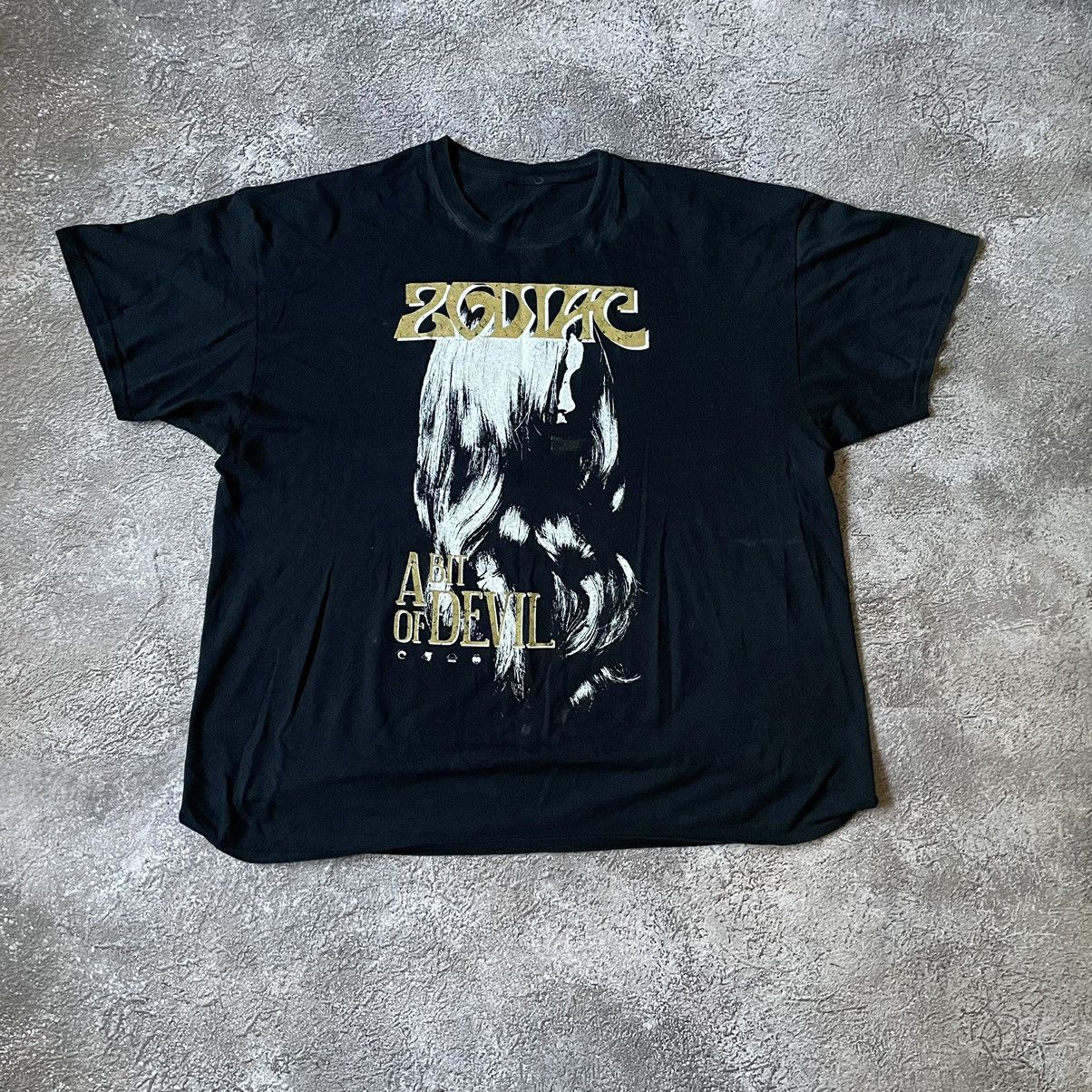 Vintage Vintage Y2K Goth Graphic Tee Dark Abstract Face Grunge XXL Size US XXL / EU 58 / 5 - 3 Thumbnail