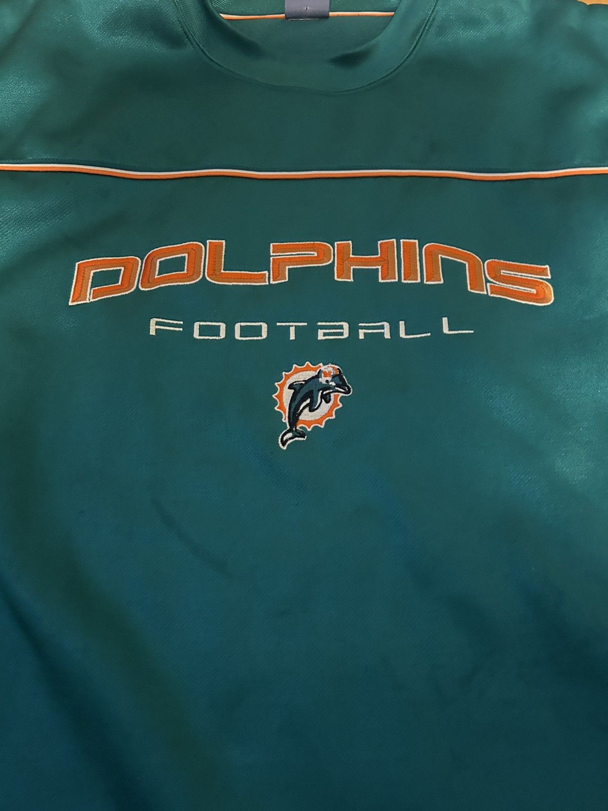 NFL × Reebok Miami Dolphins NFL crew neck Size US XXL / EU 58 / 5 - 2 Thumbnail