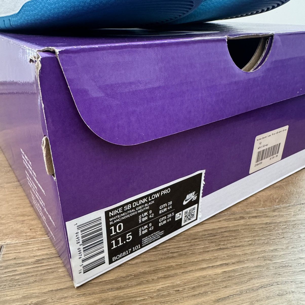Nike Nike Dunk Low SB Laser Blue Size US 10 / EU 43 - 4 Thumbnail