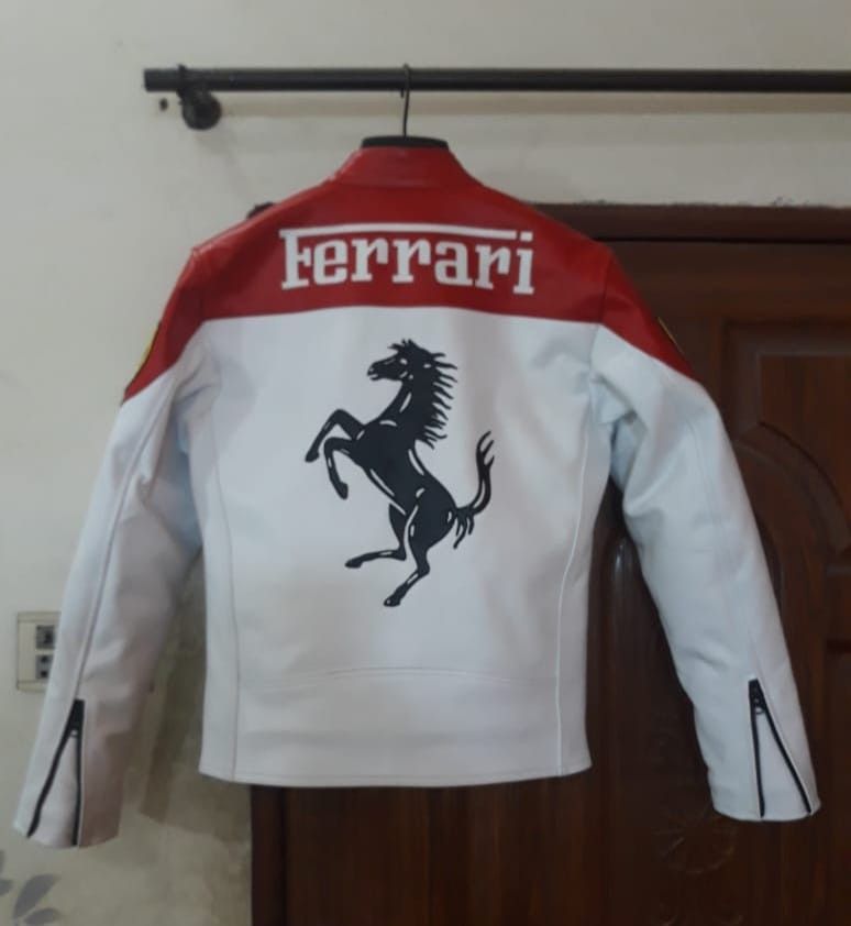 Ferrari × Vintage Vintage Ferrari Leather Jacket Size US S / EU 44-46 / 1 - 6 Thumbnail