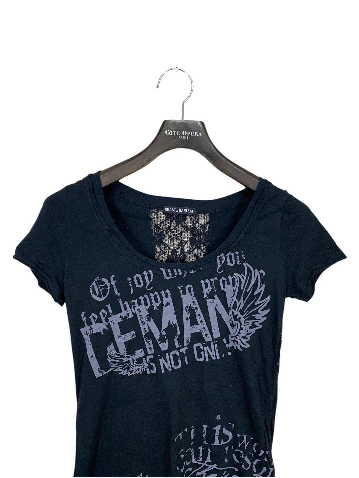 14th Addiction × Japanese Brand × Seditionaries Ghost of harlem mesh blouse cross design punk Size M / US 6-8 / IT 42-44 - 3 Thumbnail