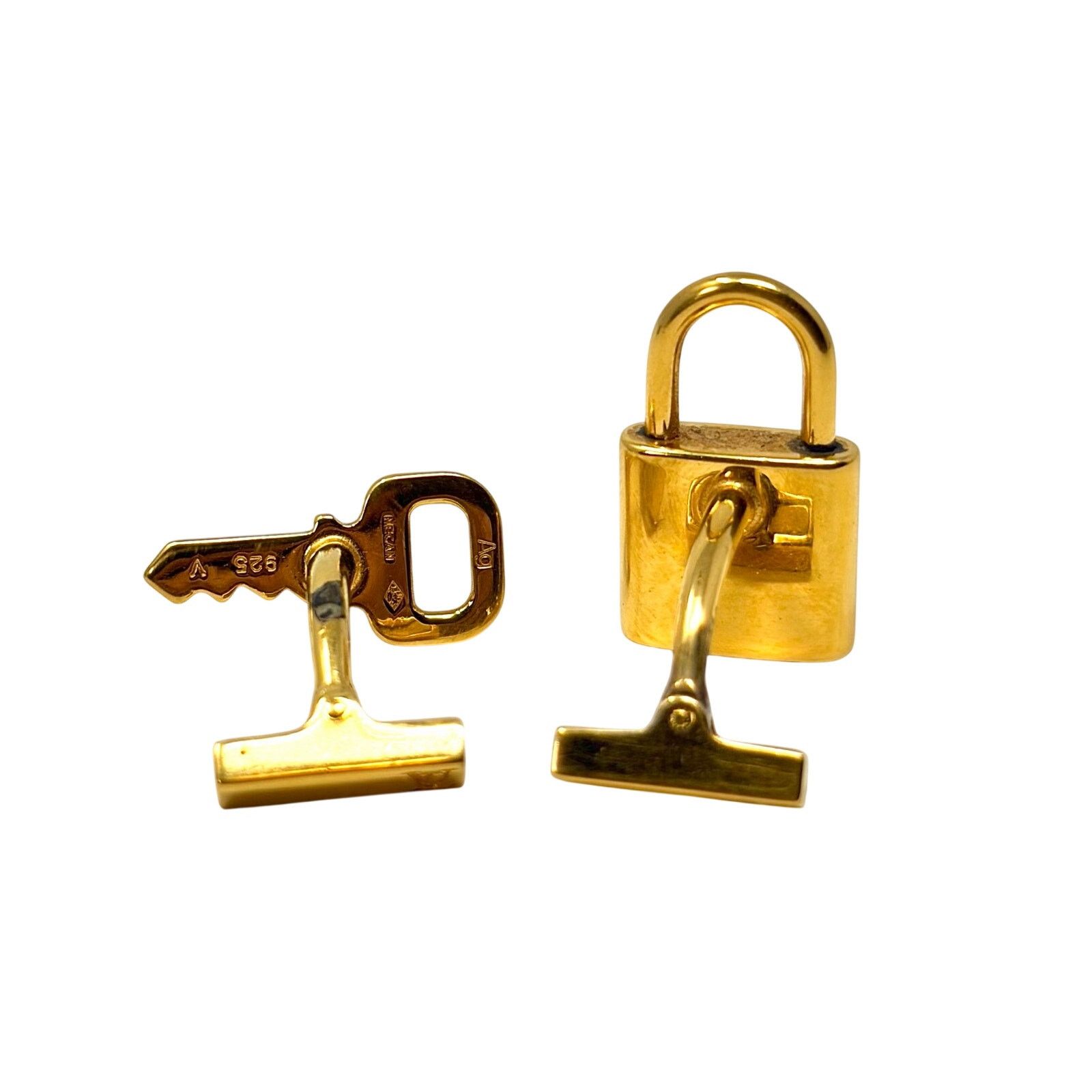 Louis Vuitton Louis Vuitton ‘Lock & Key’ Cufflinks Size ONE SIZE - 4 Thumbnail
