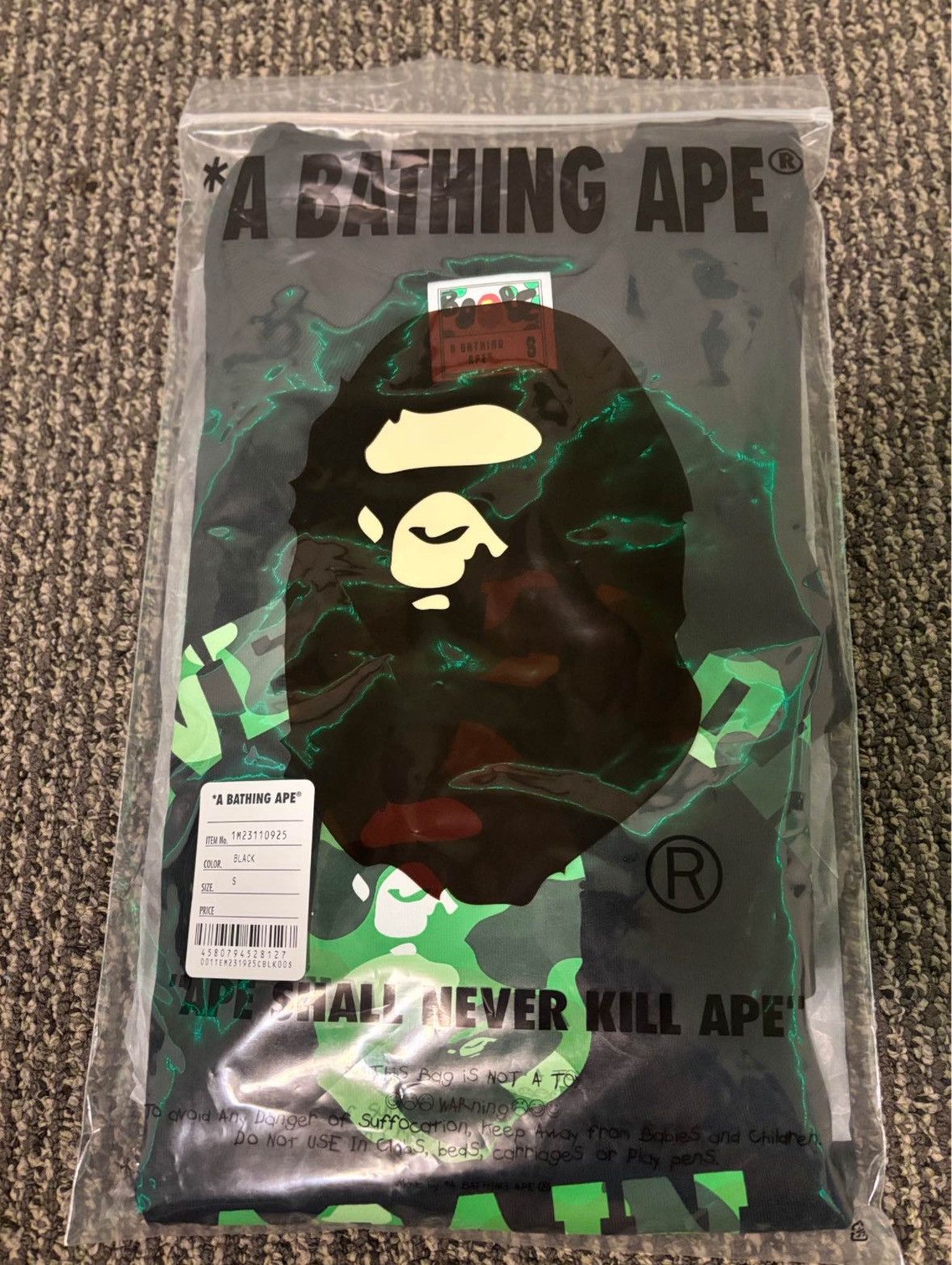 Bape Bape X Nba Youngboy Tee Size US S / EU 44-46 / 1 - 1 Thumbnail