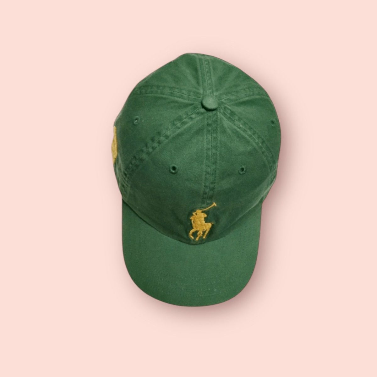 Polo Ralph Lauren × RRL Ralph Lauren × Ralph Lauren VINTAGE POLO RALPH LAUREN NO.3 BIG PONY STRAPBACK Size ONE SIZE - 7 Thumbnail