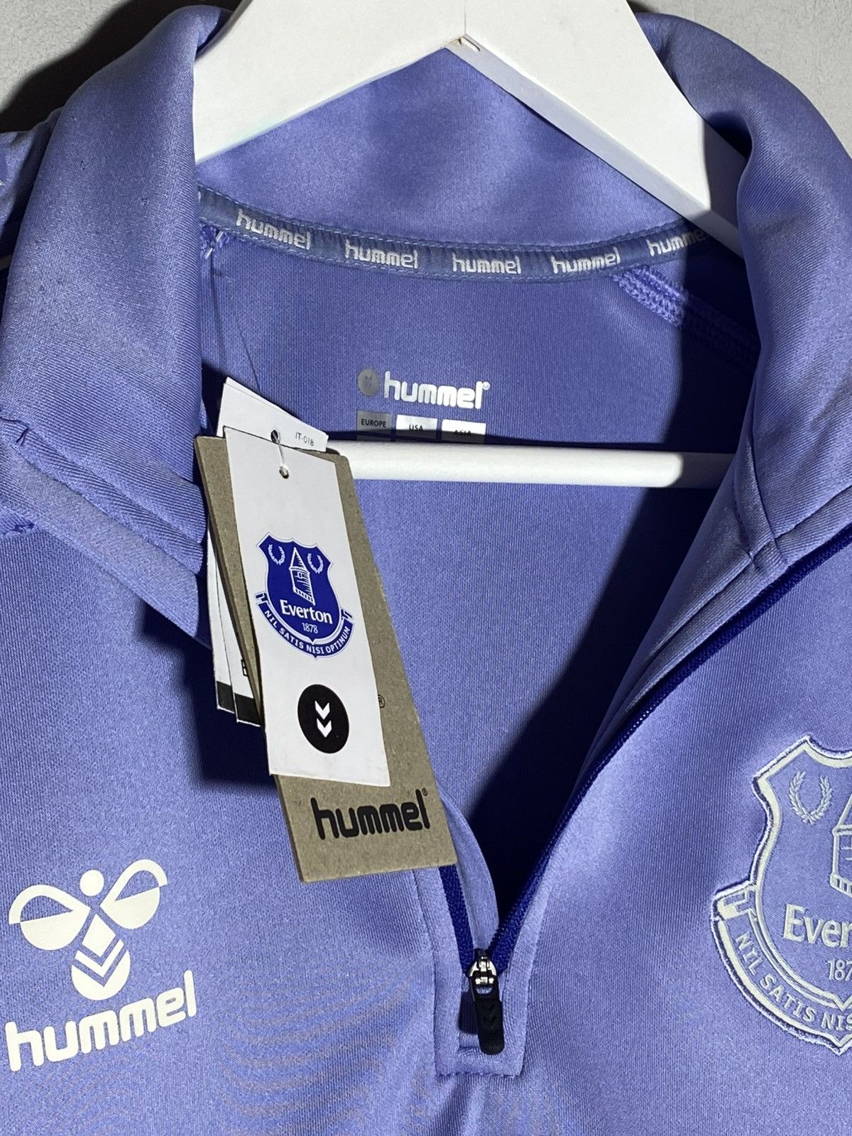 Hummel Hummel Everton New With Tags Training Top Size US S / EU 44-46 / 1 - 13 Thumbnail