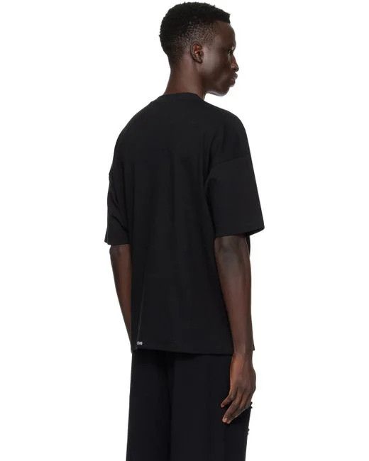 WE11DONE o1mris0824 Skull Print T-Shirt in Black Size US S / EU 44-46 / 1 - 6 Thumbnail