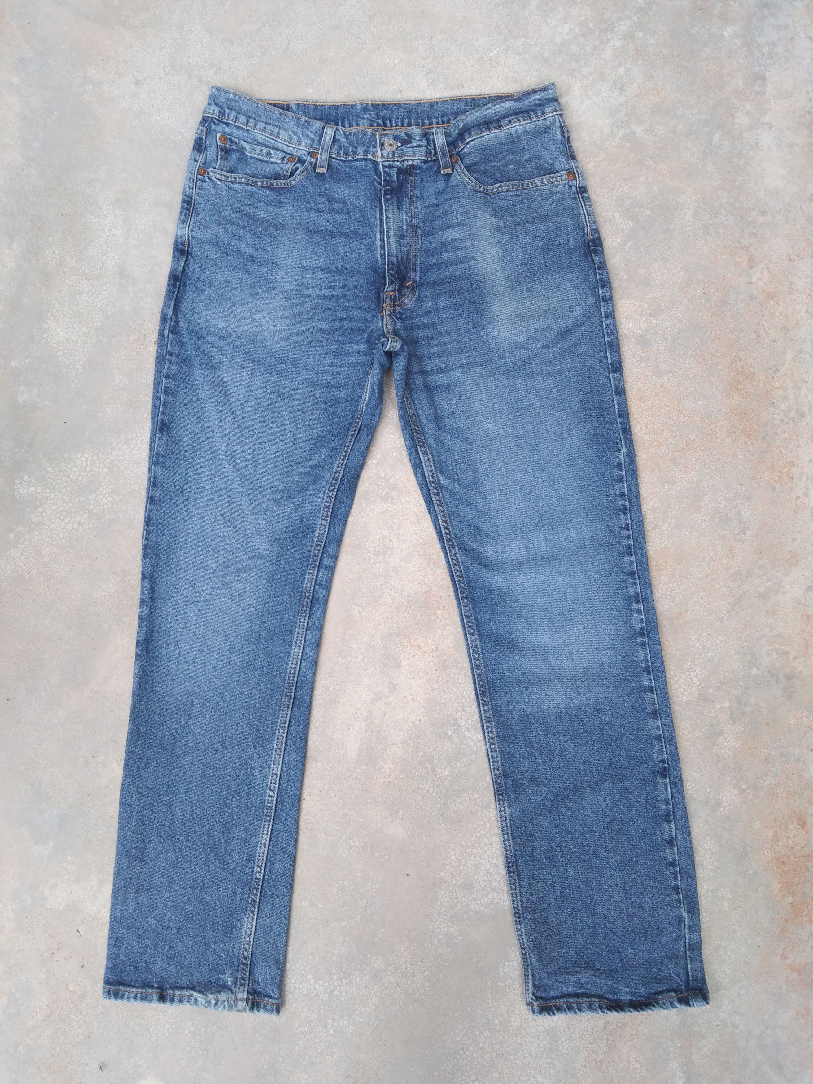 Levi's Vintage Levi's Jeans 514 Blue Washed Denim 34x30 Size US 34 / EU 50 - 1 Thumbnail