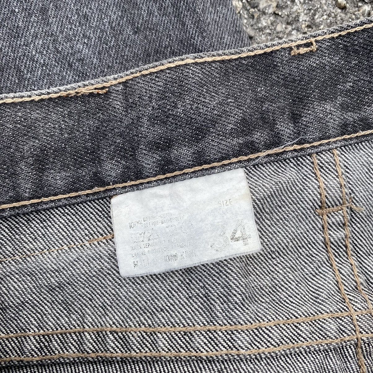 Yves Saint Laurent Yves Saint Laurent Pour Homme YSL Dark Grey Denim Pants Size US 32 / EU 48 - 11 Thumbnail
