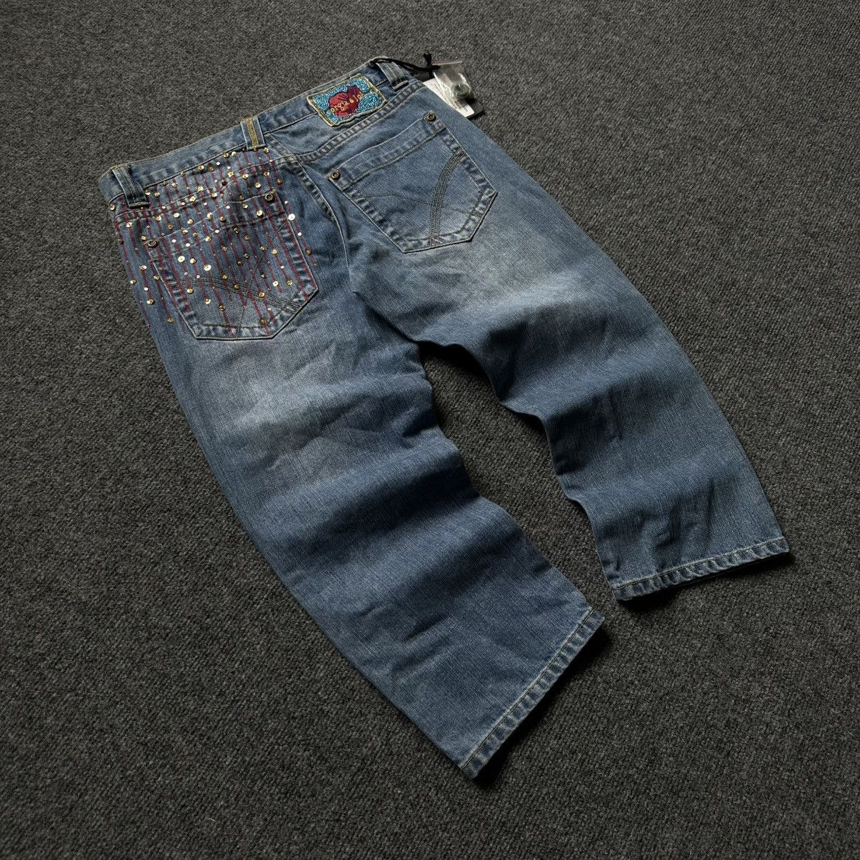 If Six Was Nine VTG Women’s Capri Jeans Ciorgia Johns Size 42 00s USA Hype Size 28" / US 6 / IT 42 - 6 Thumbnail
