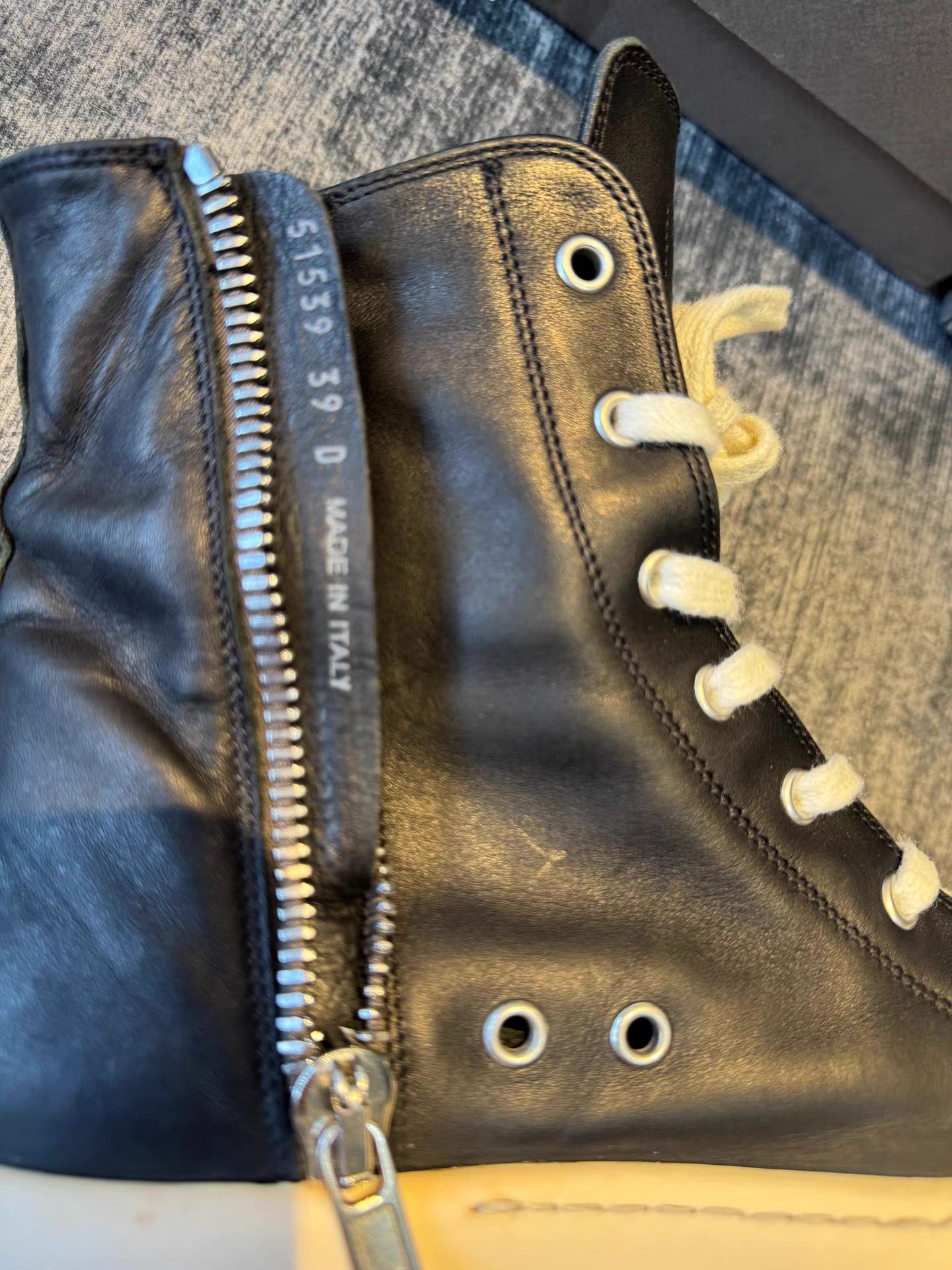 Rick Owens Rick Owens Mainline Thick-Sole Big Converse Size US 9 / IT 39 - 7 Thumbnail