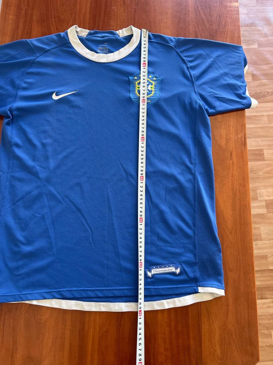 Nike 2006/08 BRAZIL RARE AWAY SOCCER JERSEY FOOTBALL SHIRT NIKE M Size US M / EU 48-50 / 2 - 20 Thumbnail