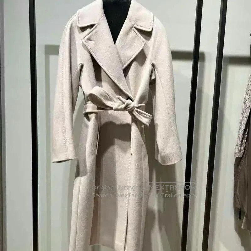 Max Mara MaxMara Cream Wool Winter Coat . Size M / US 6-8 / IT 42-44 - 9 Thumbnail