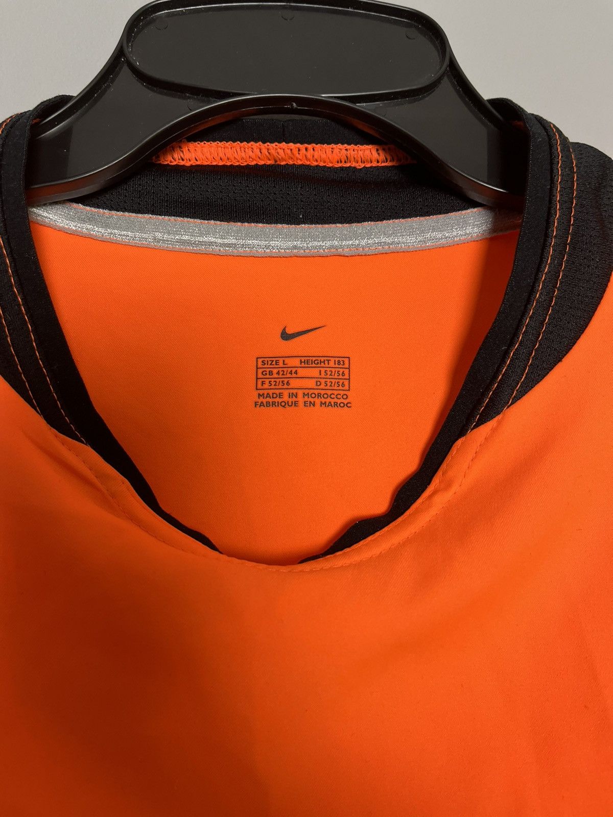 Vintage Nike netherland vintage tshirt soccer Jersey Size US L / EU 52-54 / 3 - 3 Thumbnail