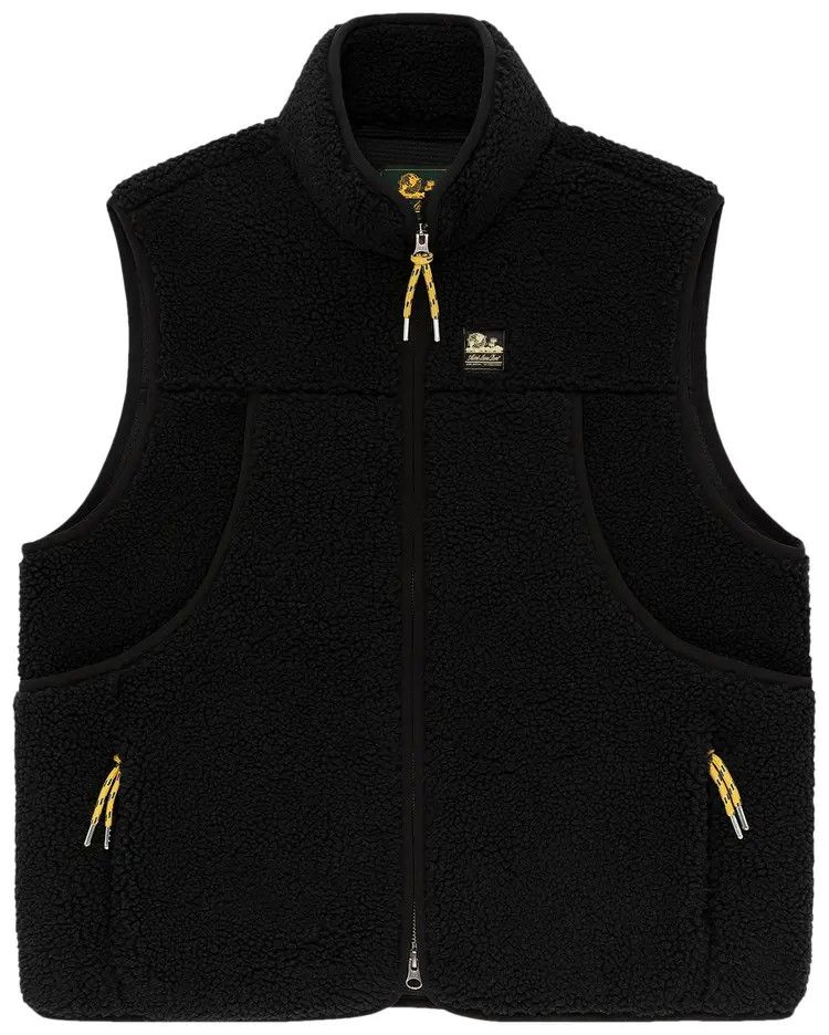 Aime Leon Dore o1mle0925 Unisphere Fleece Field Vest in Black Size US L / EU 52-54 / 3 - 1 Preview