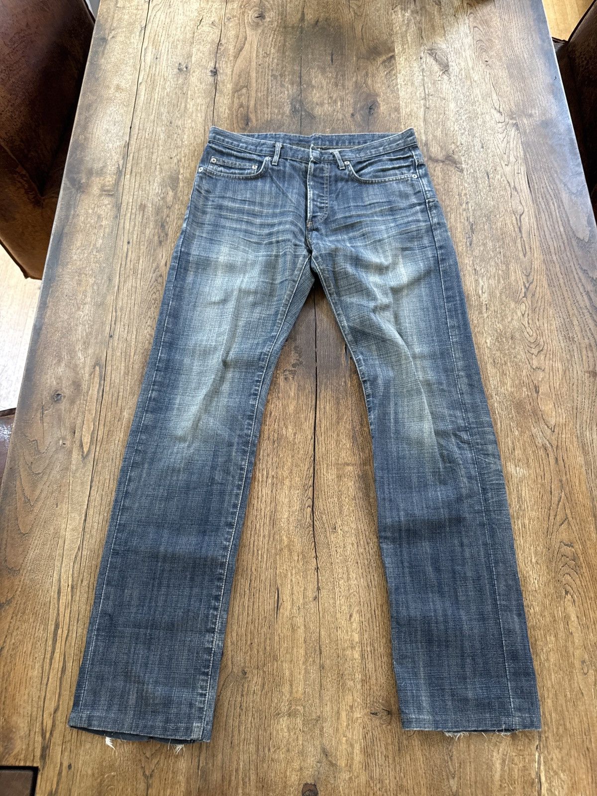 Hedi Slimane Dior Homme SS05 “BECK” washed jeans