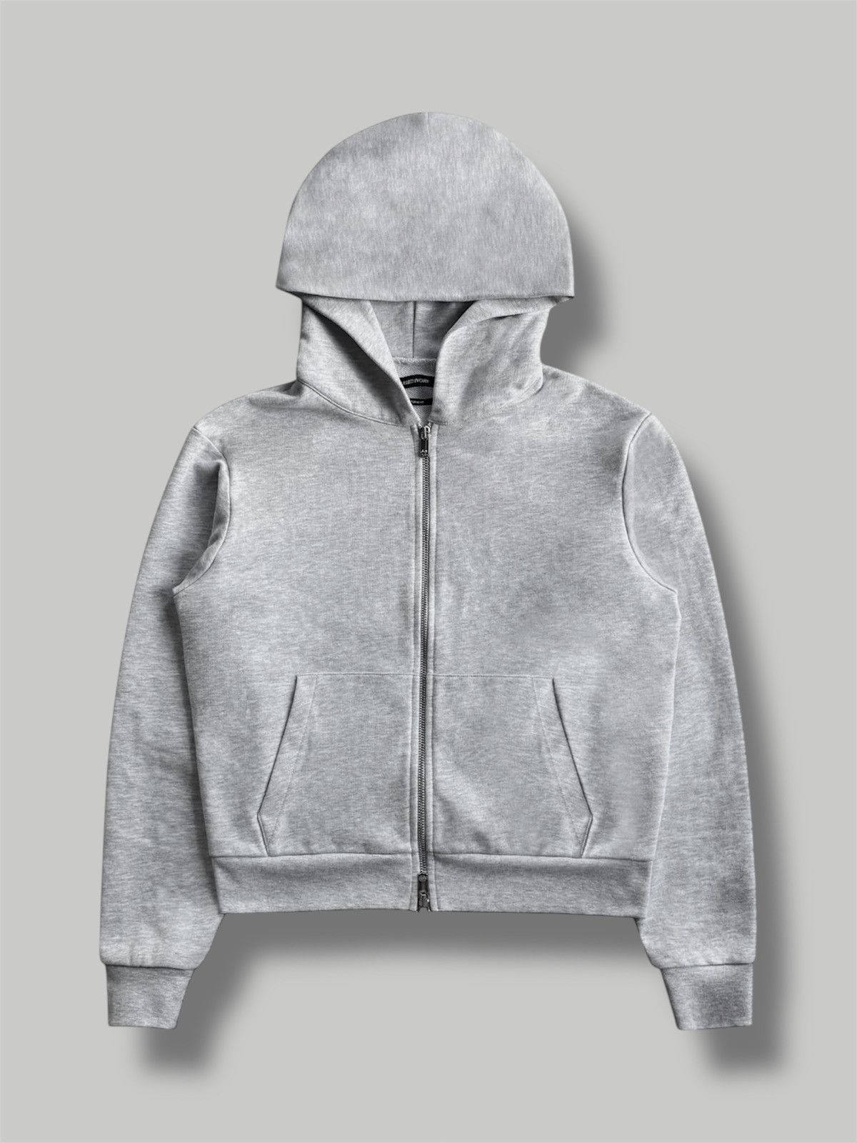 Pearled Ivory Pearled Ivory Grey Fitted Zip Up Hoodie Size US S / EU 44-46 / 1 - 1 Preview