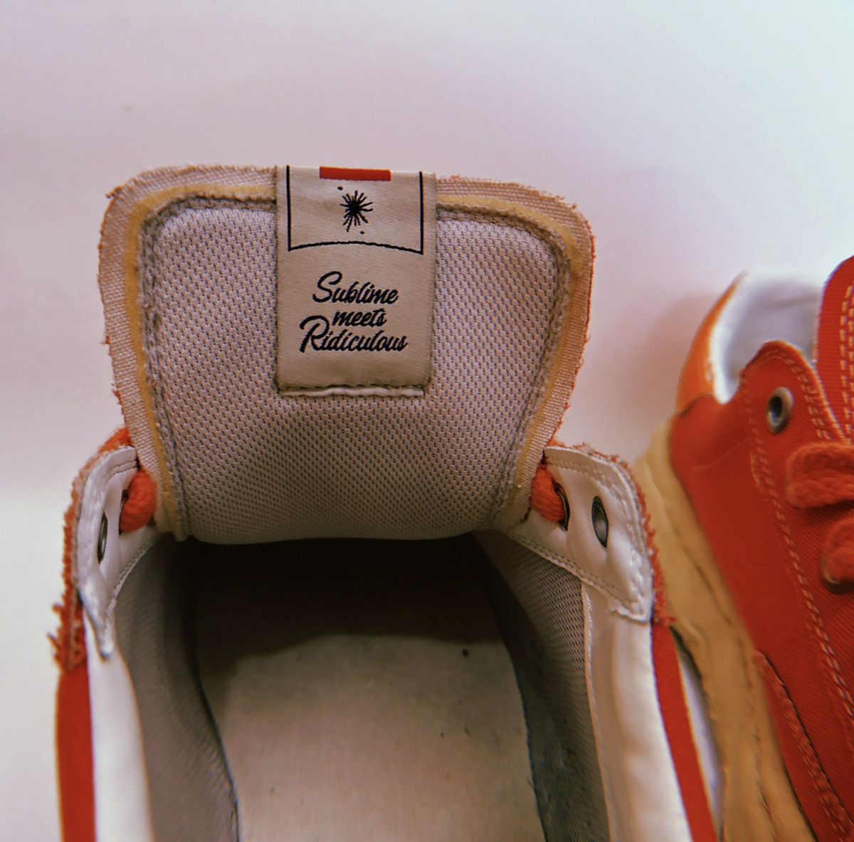 Maison MIHARA YASUHIRO Maison Mihara Yasuhiro MMY Blakey – Custom (Orange/White) Size US 11.5 / EU 44-45 - 8 Thumbnail