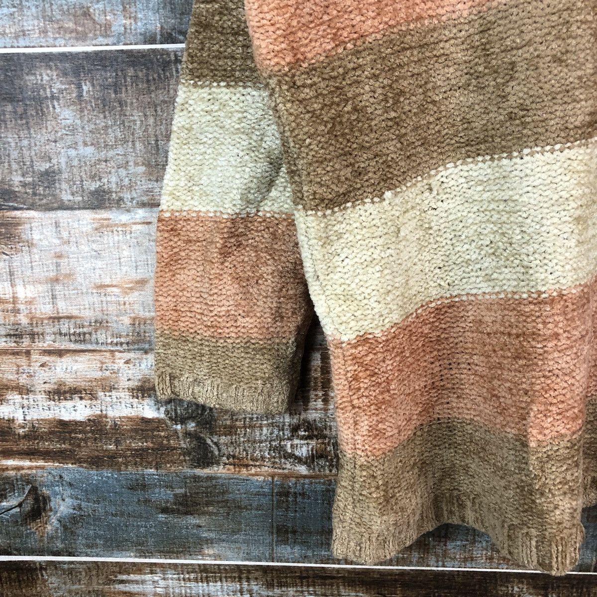 Homespun Knitwear Grandpas Present Brown Stripe Knitwear #A2500 Size US M / EU 48-50 / 2 - 7 Thumbnail