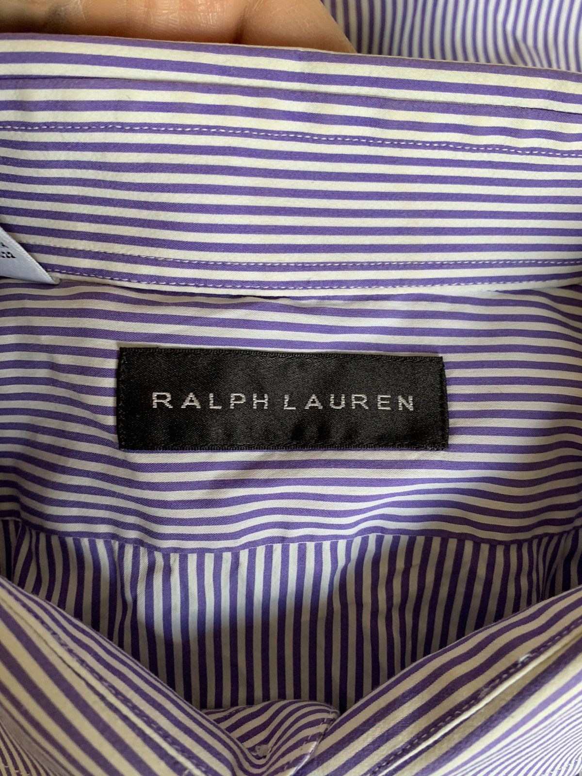 Ralph Lauren Black Label Ralph Lauren Black label striped shirt Size US XL / EU 56 / 4 - 6 Thumbnail