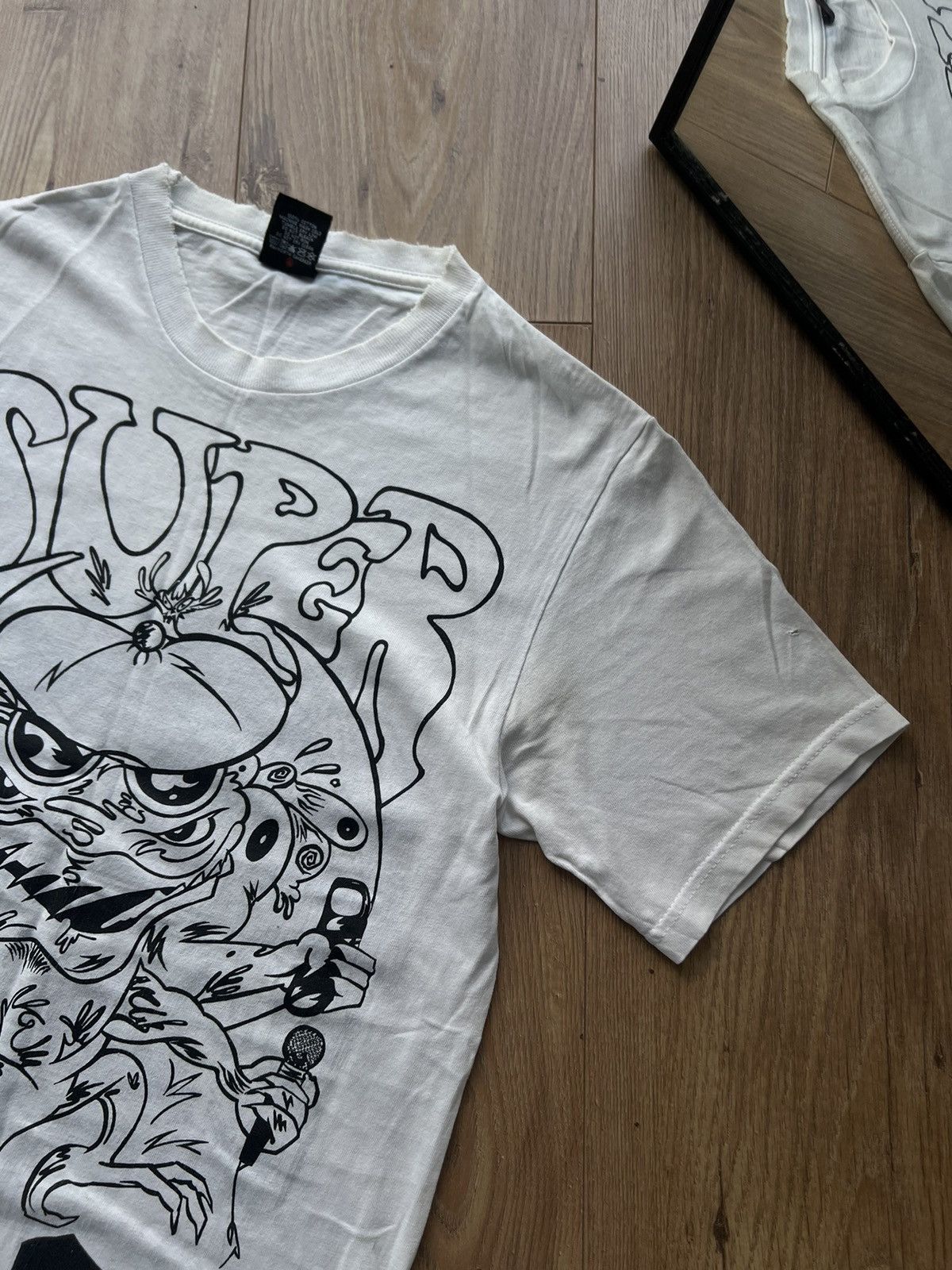 Stussy 00’s STUSSY SUPER FLY RARE VINTAGE DISTRESSED Y2K TEE Size US S / EU 44-46 / 1 - 6 Thumbnail