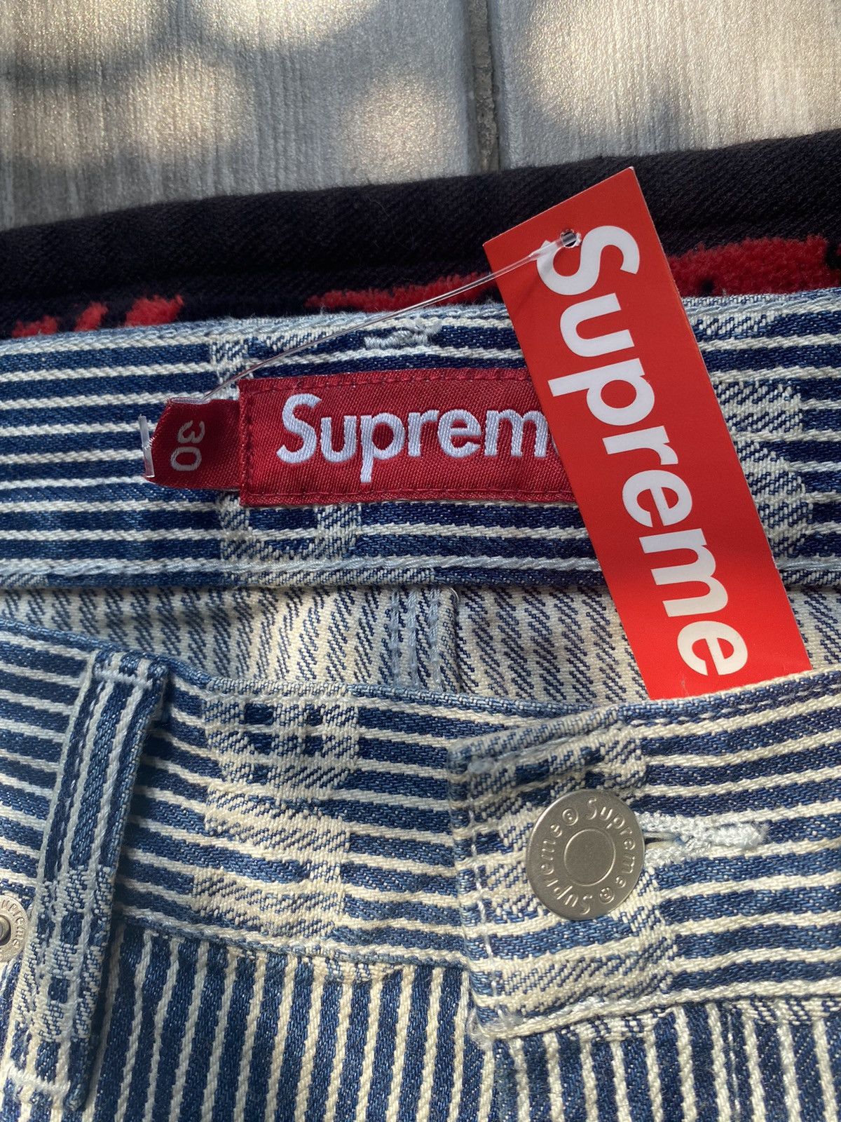 Supreme Denim Painter Pant Stripe size 30