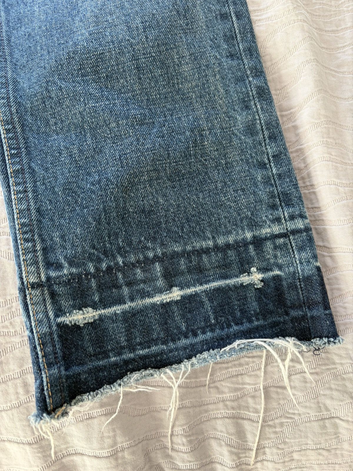 Celine Celine X Hedi Slimane Raw Hem Denim SS23 Size US 33 - 3 Thumbnail